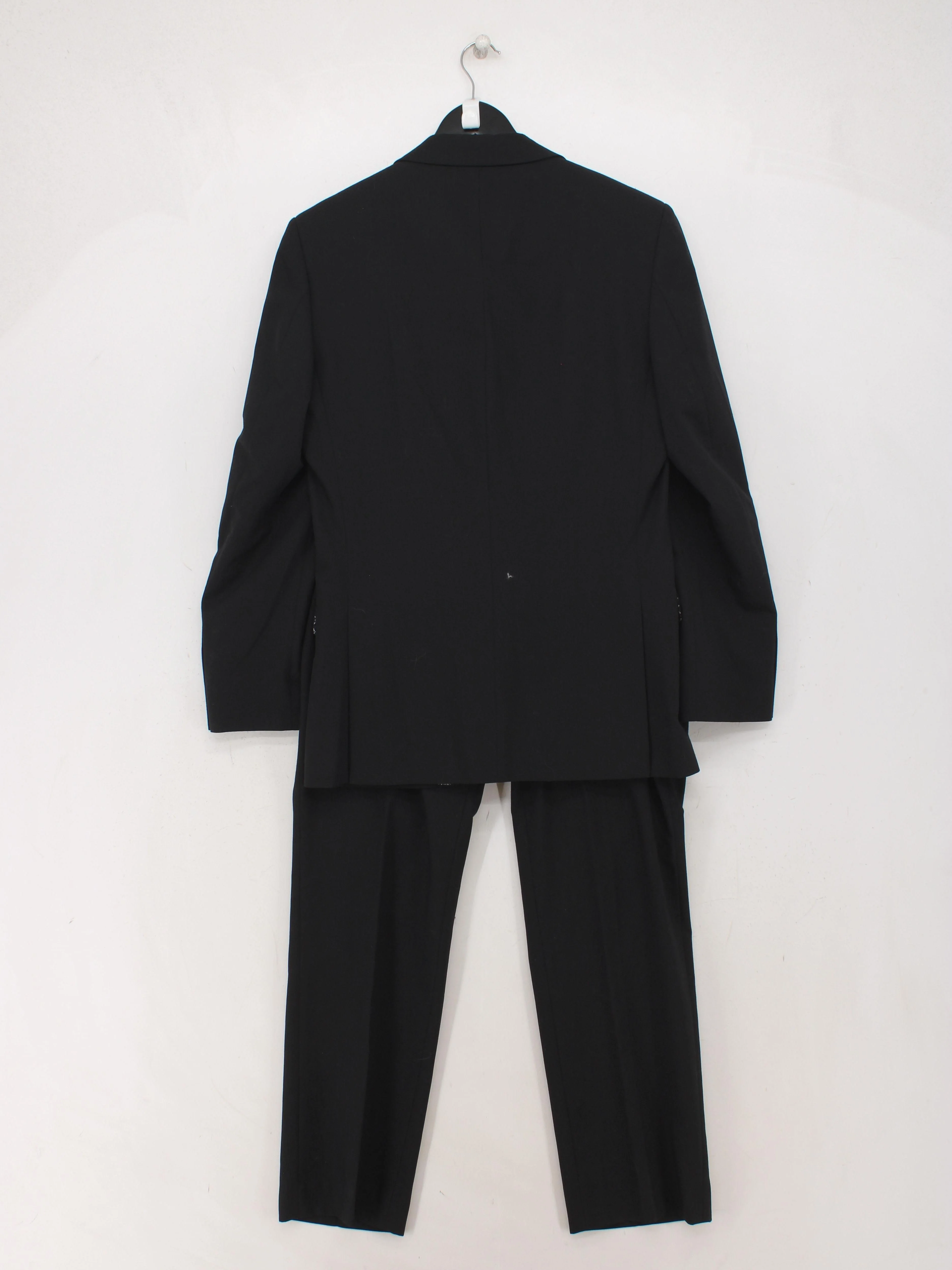 Racing Green Men's Two Piece Suit Chest: 36 in Black 100% Other 2 Piece - Image 2