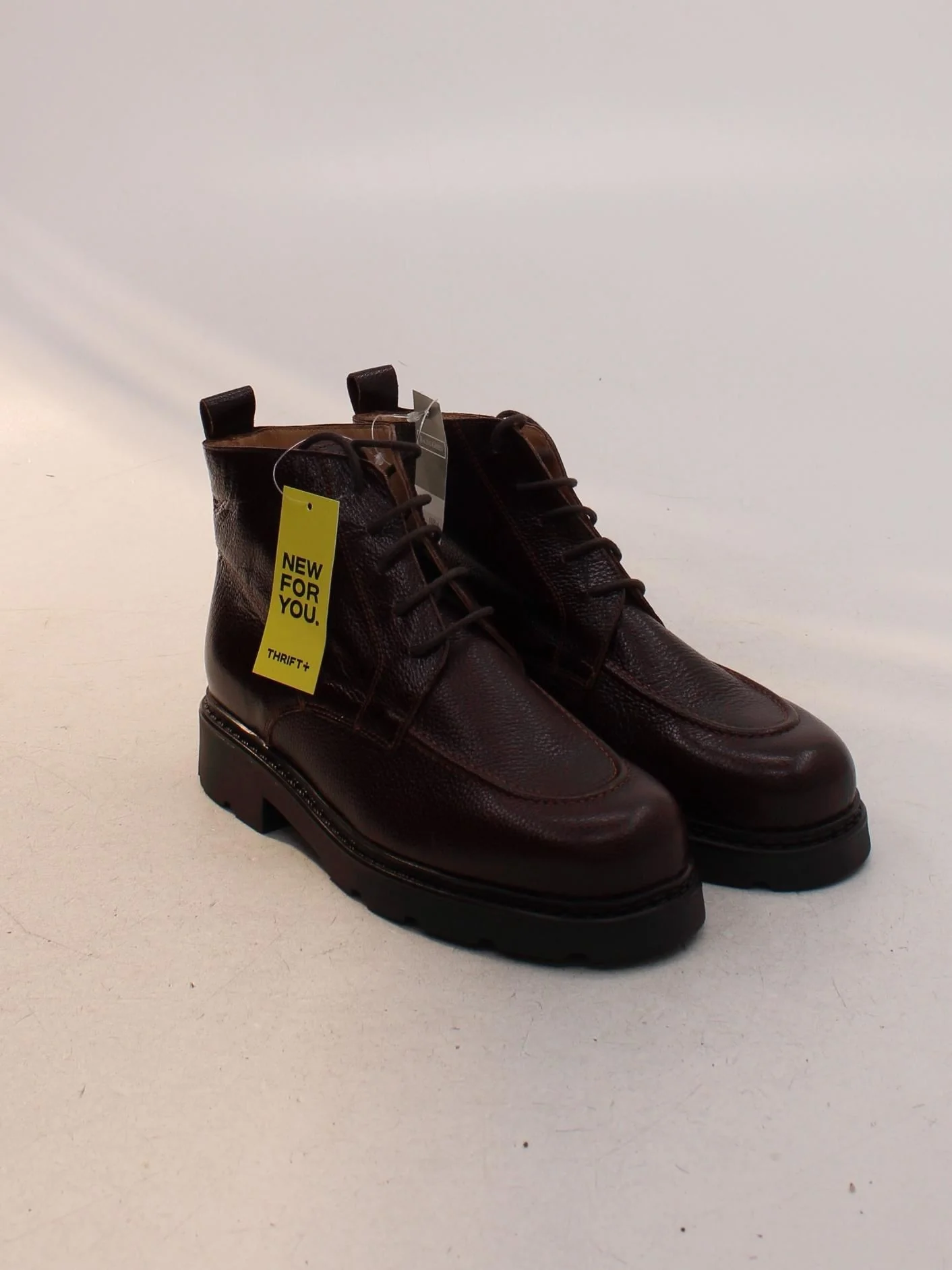 Racing Green Women's Boots UK 6 Brown 100% Leather Combat - Image 4
