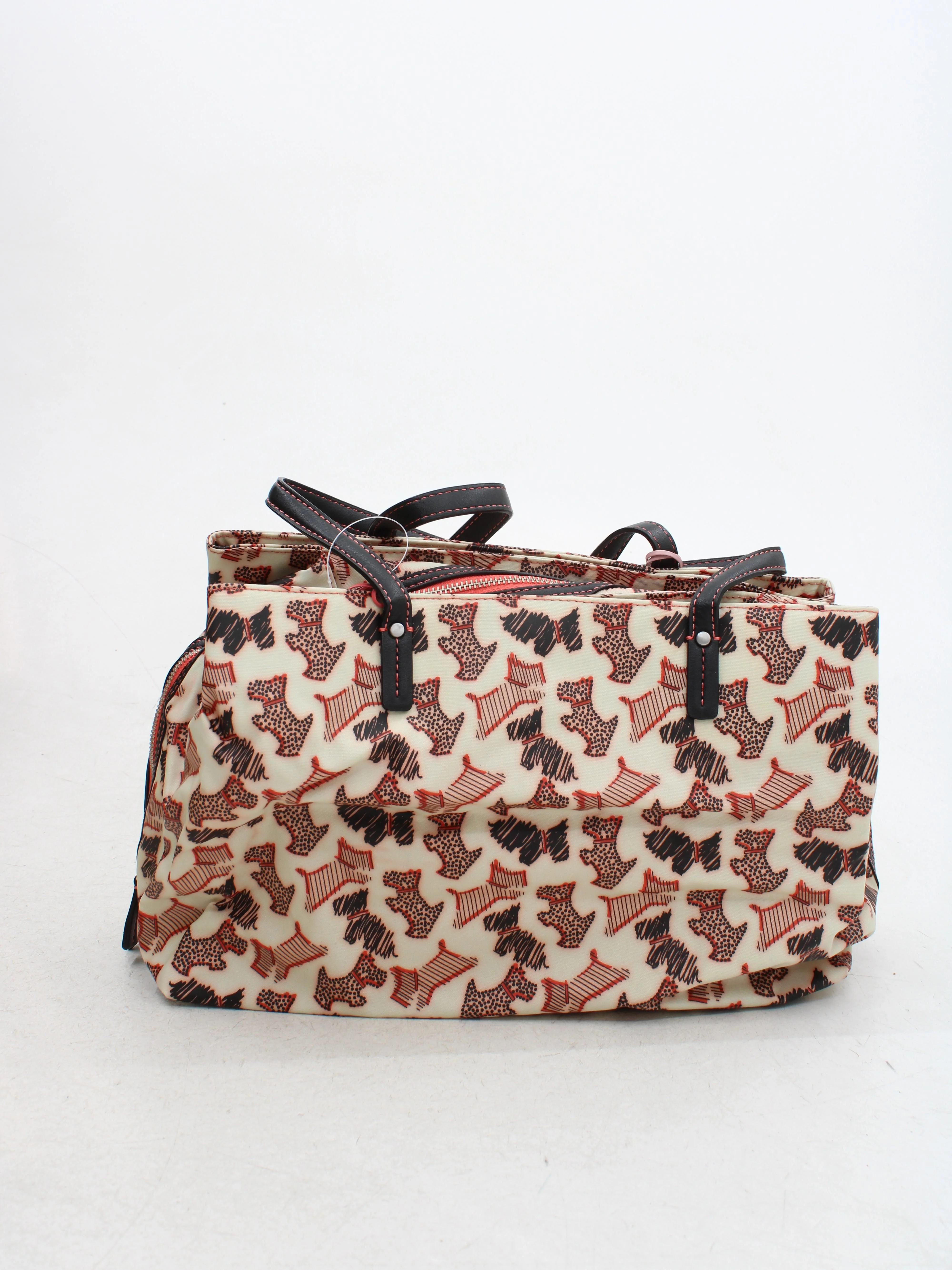 Radley London Women's Bag Cream Animal Print 100% Other Tote - Image 2