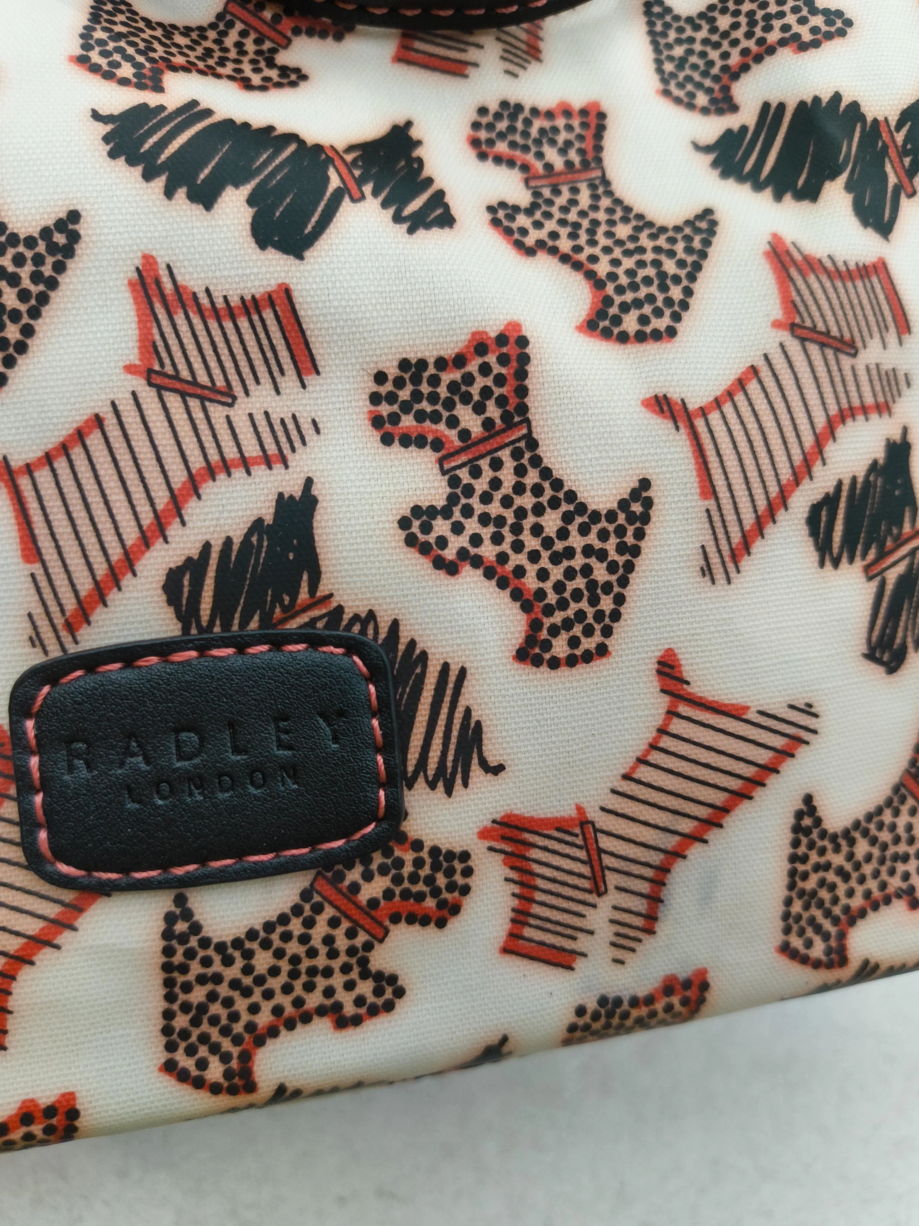 Radley London Women's Bag Cream Animal Print 100% Other Tote - Image 3