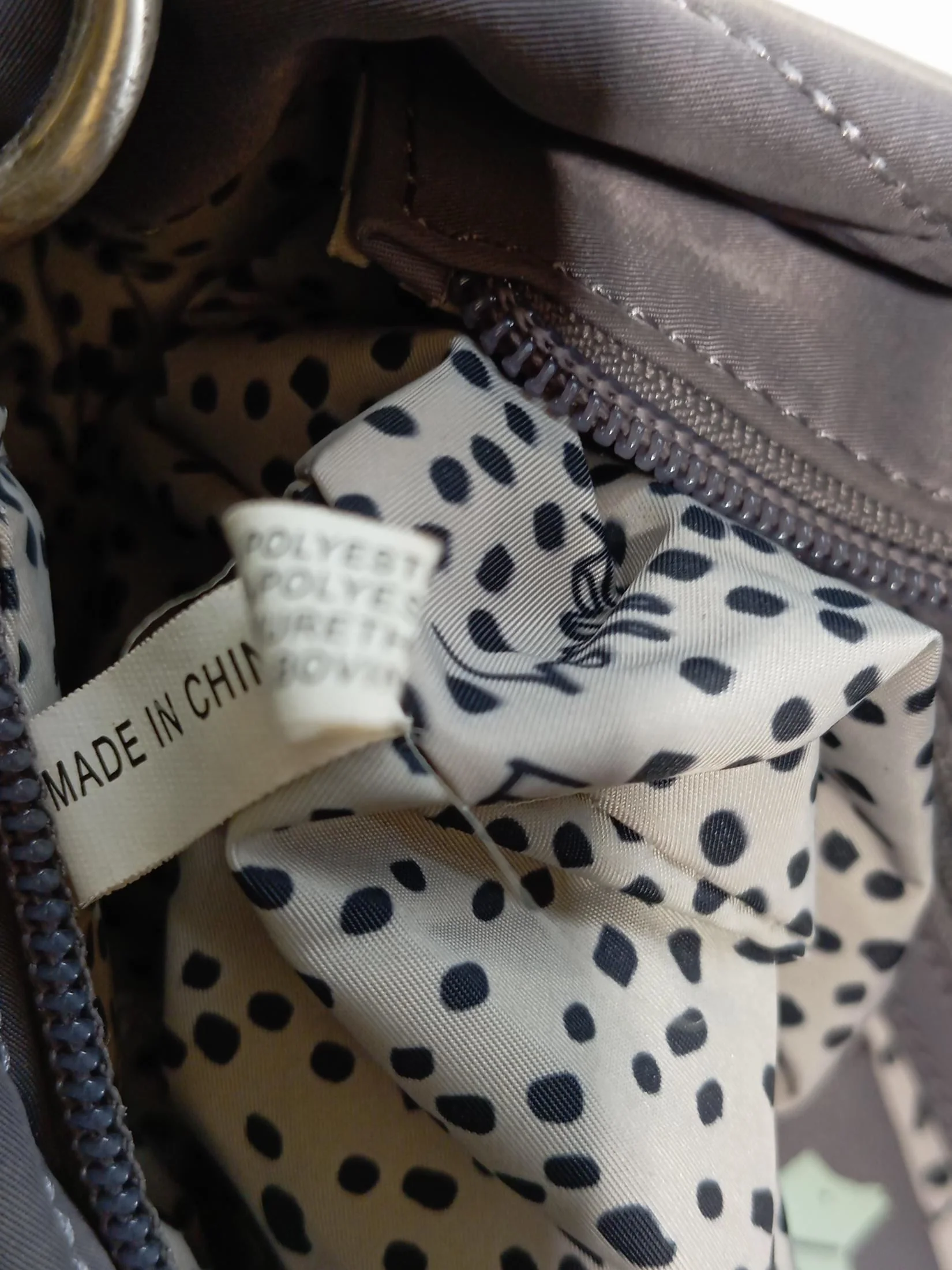 Radley London Women's Bag Grey Polkadot 100% Polyester Tote - Image 7
