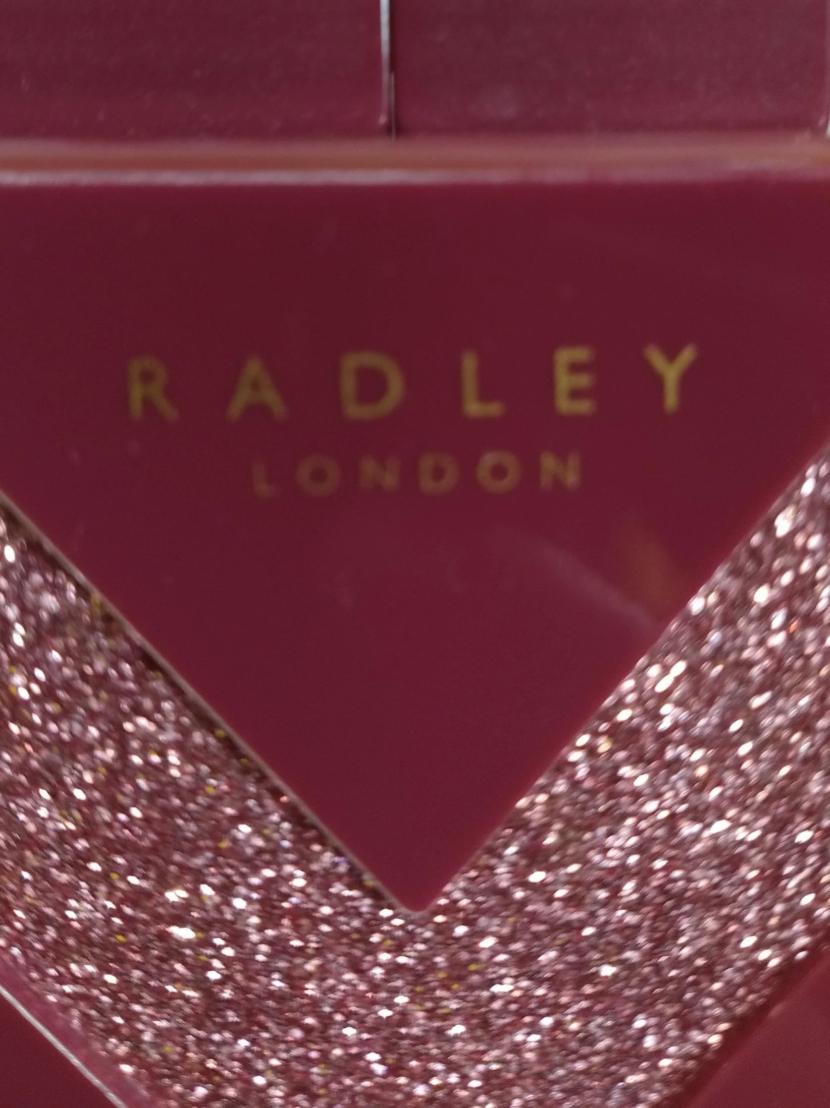 Radley London Women's Bag Red Geometric Acrylic with Polyester Clutch - Image 6