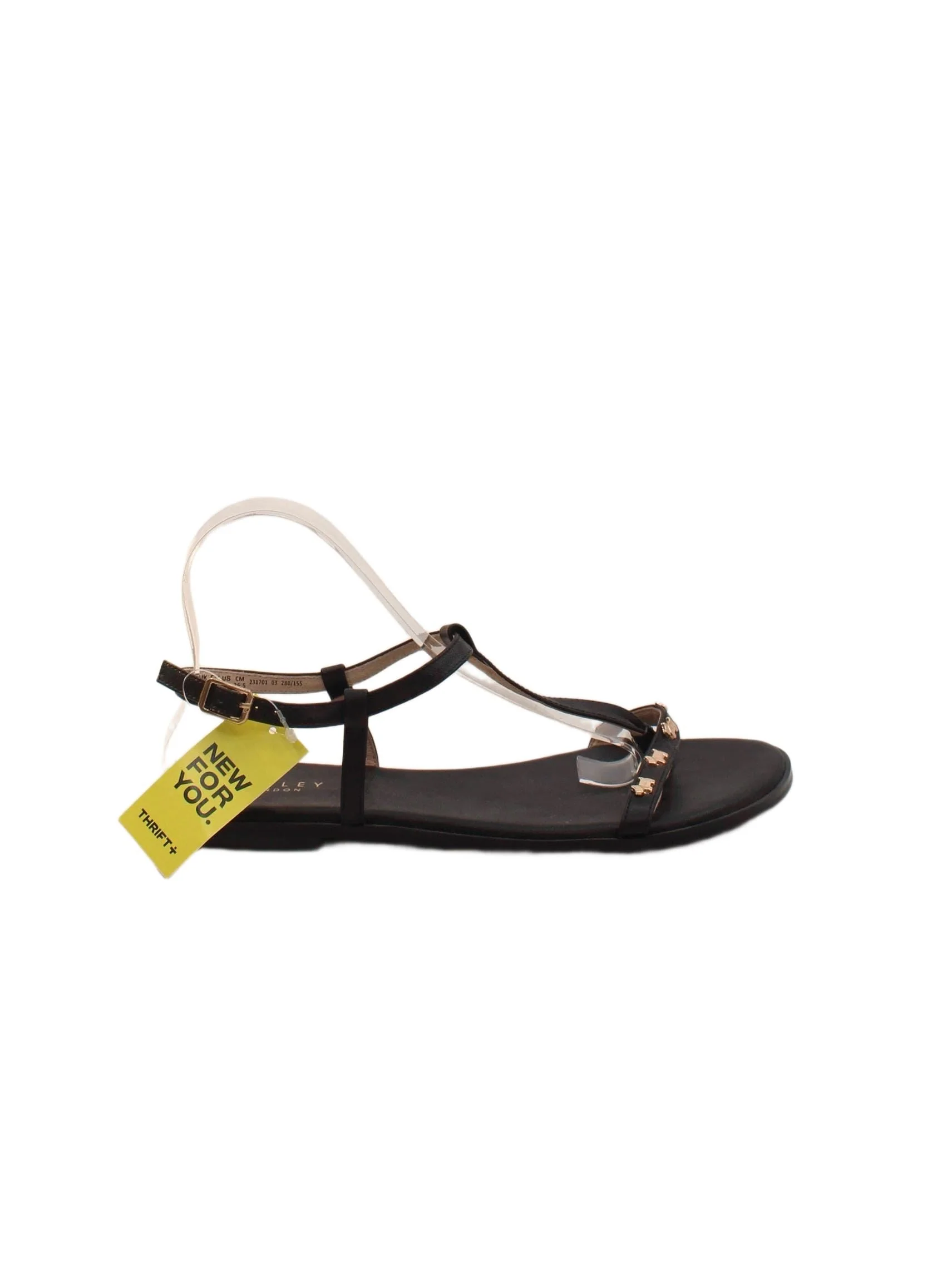 Radley London Women's Sandals UK 8 Black 100% Other Strappy
