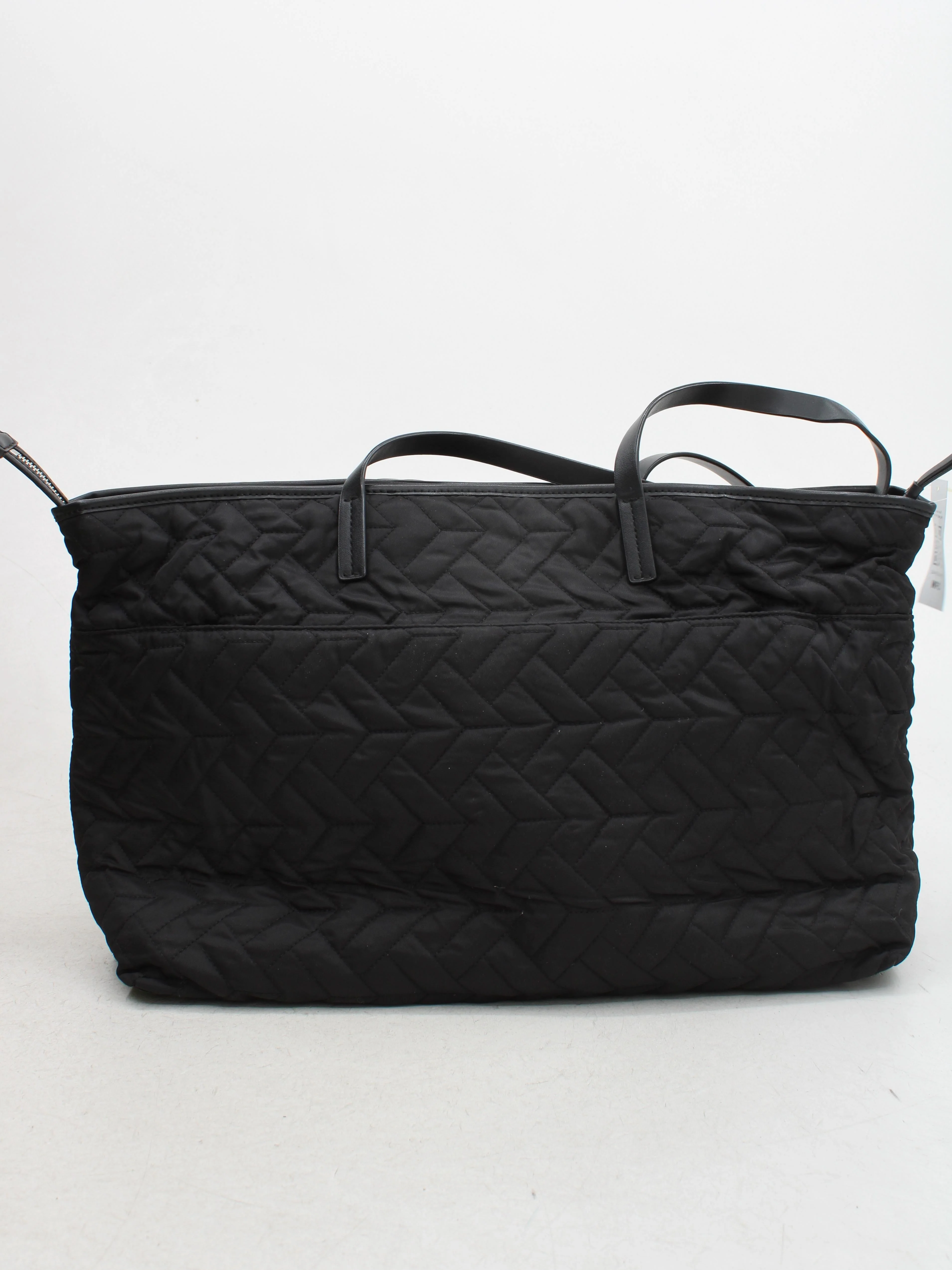 Radley Women's Bag Black Geometric Nylon with Faux Leather Tote - Image 2