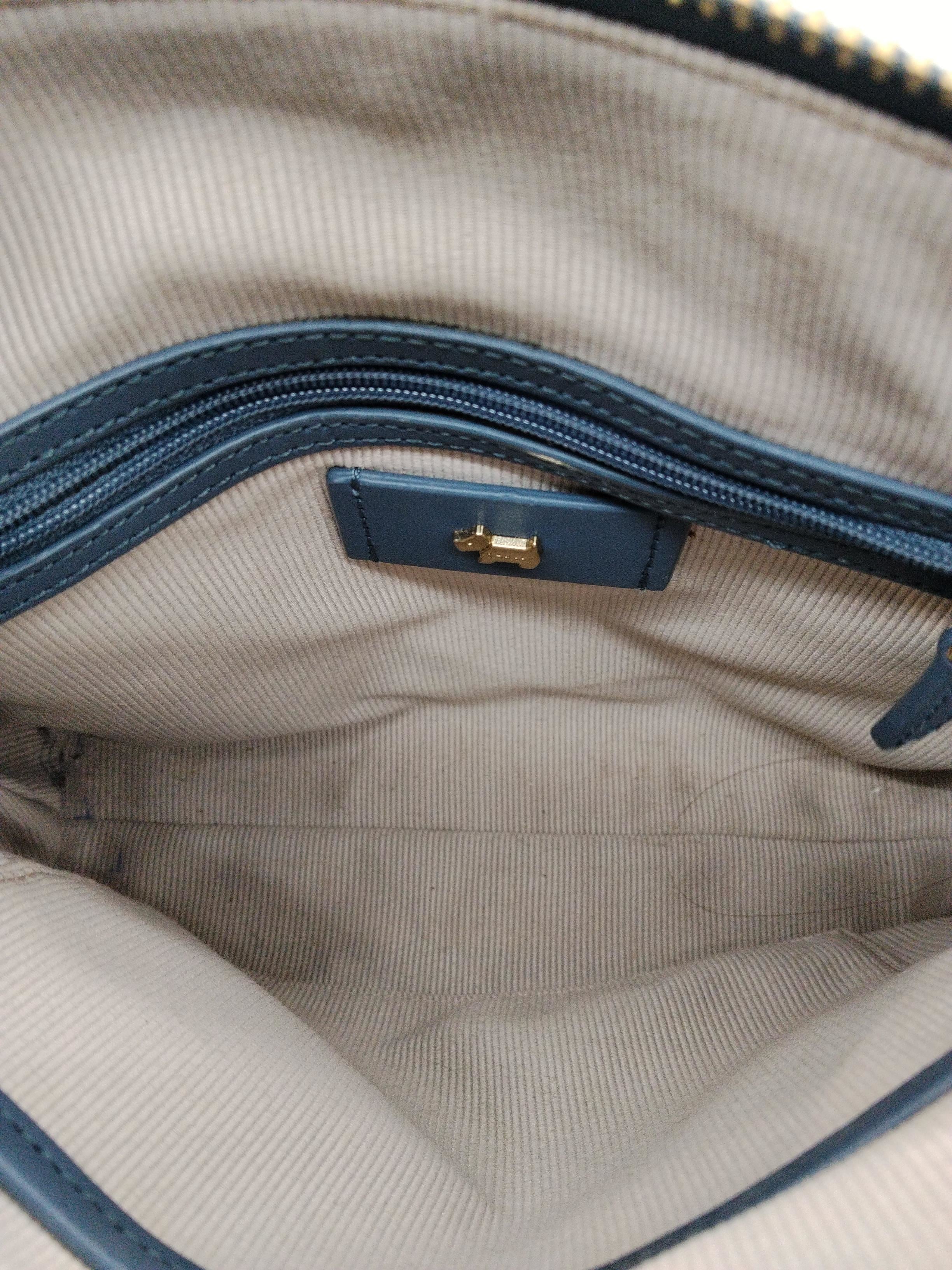 Radley Women's Bag Blue 100% Leather Crossbody - Image 4
