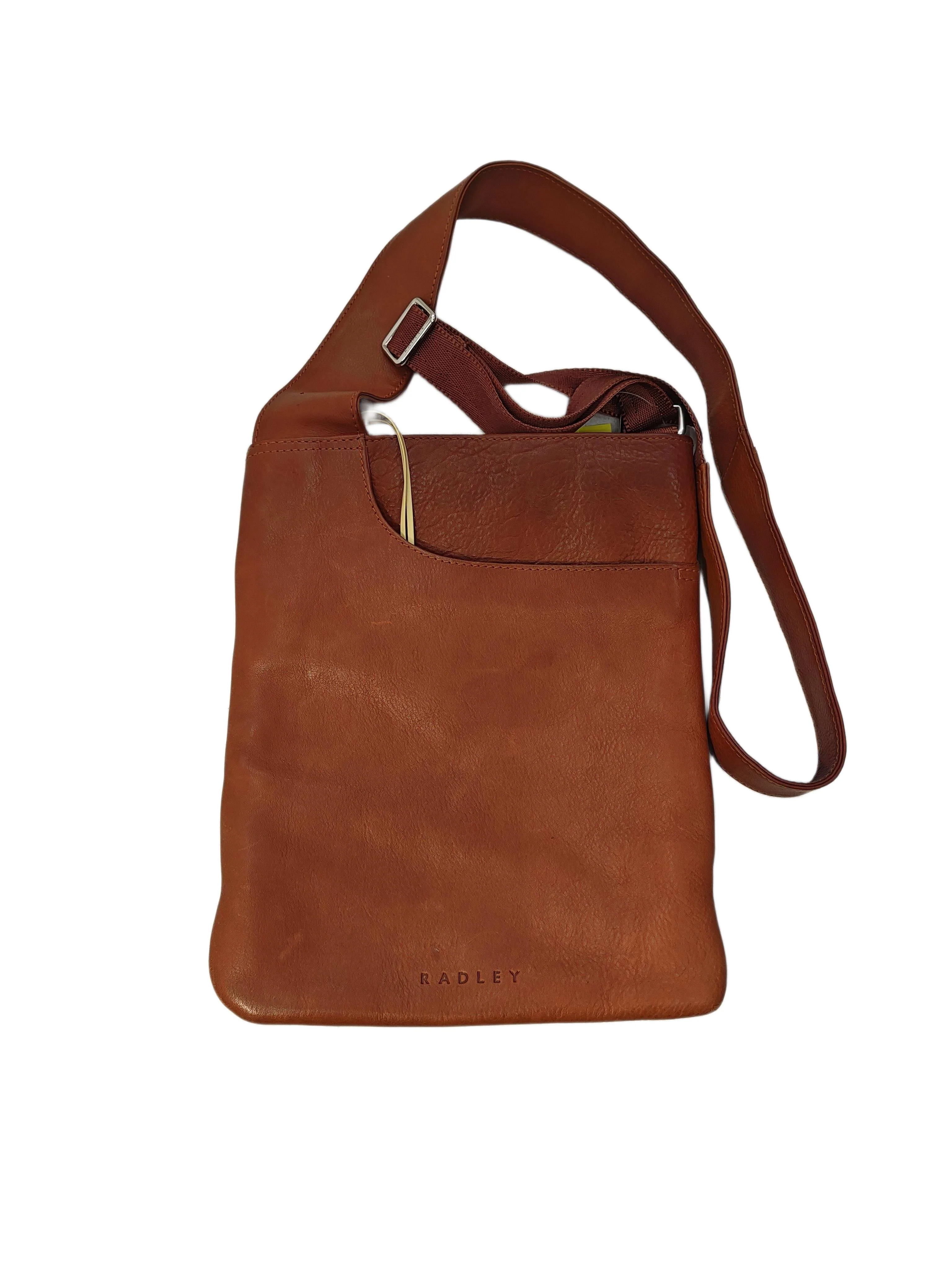 Radley Women's Bag Tan 100% Leather Crossbody