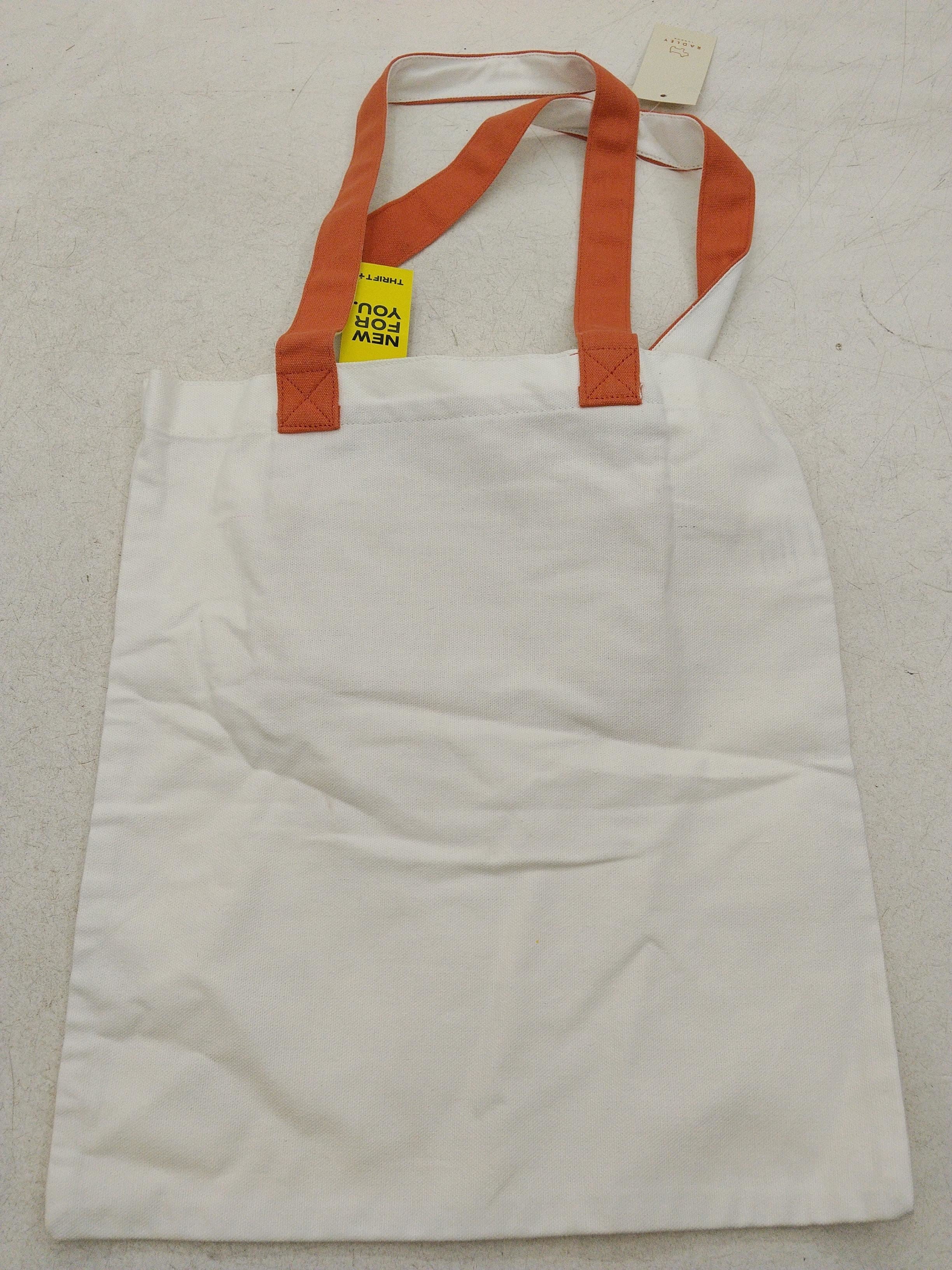 Radley Women's Bag White Graphic 100% Cotton Tote New with tags - Image 2