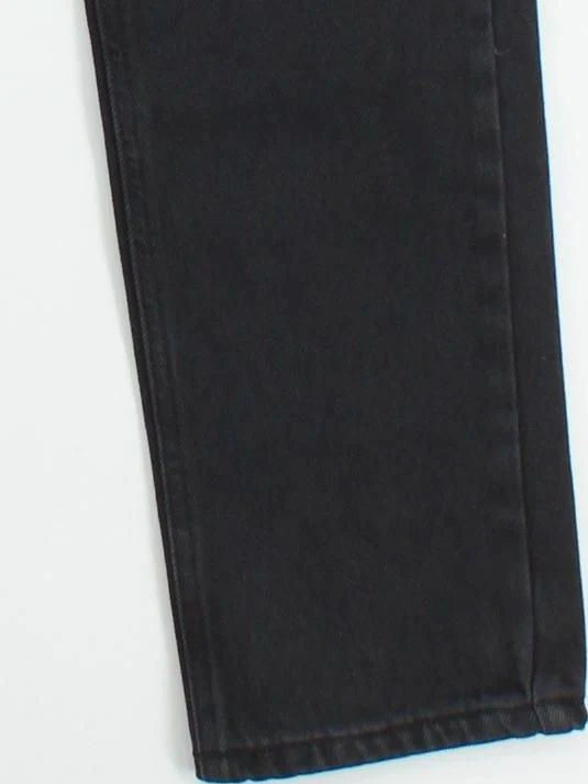 Raey Men's Jeans XS Black 100% Cotton Straight - Image 4