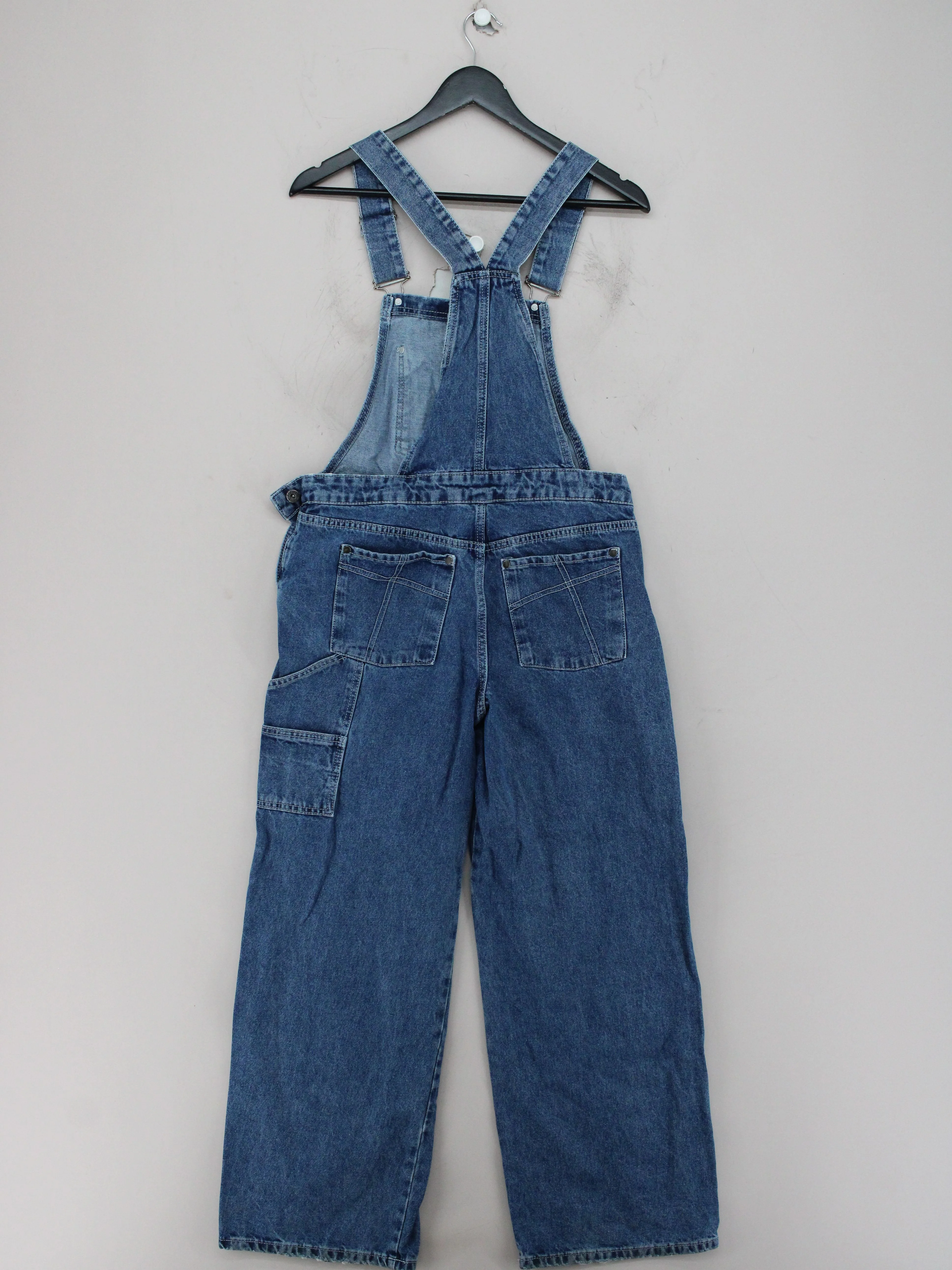 Ragged Jeans Women's Jumpsuit UK 28 Blue 100% Cotton Wide-Leg Jumpsuit - Image 2