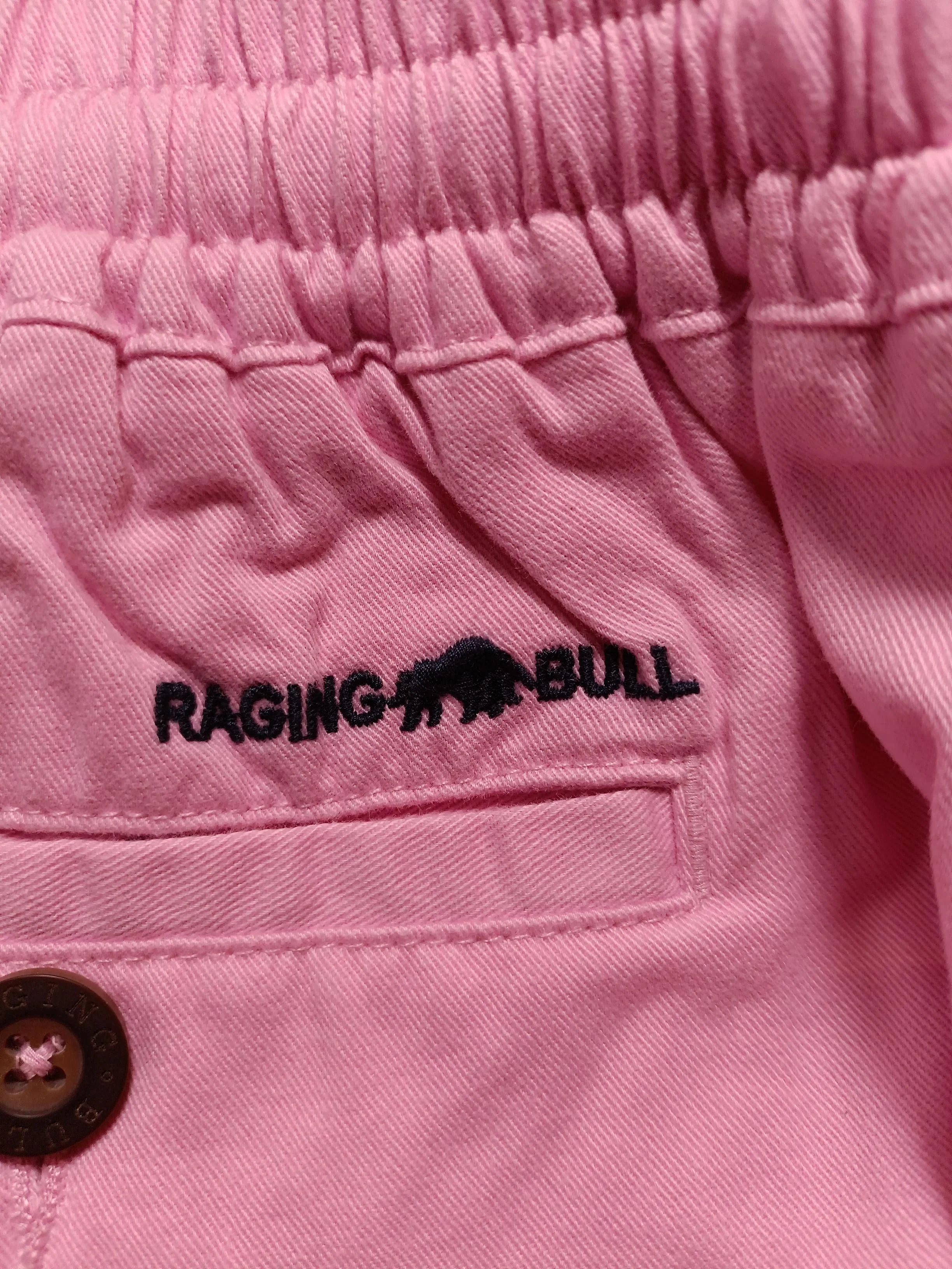 Raging Bull Men's Shorts M Pink 100% Cotton Chino - Image 5