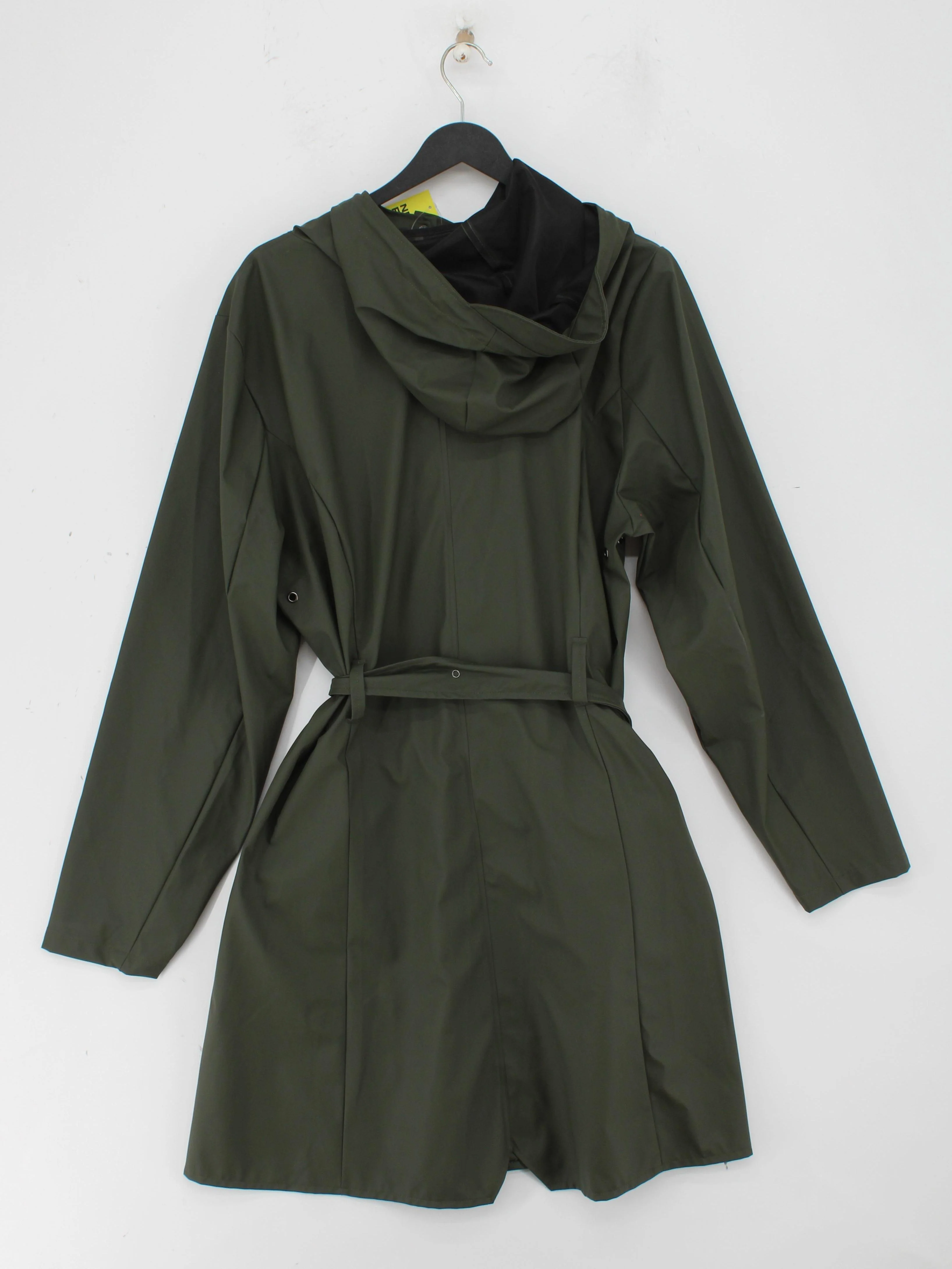 Rains Women's Coat L Green Polyester with Other Rain Coat - Image 2
