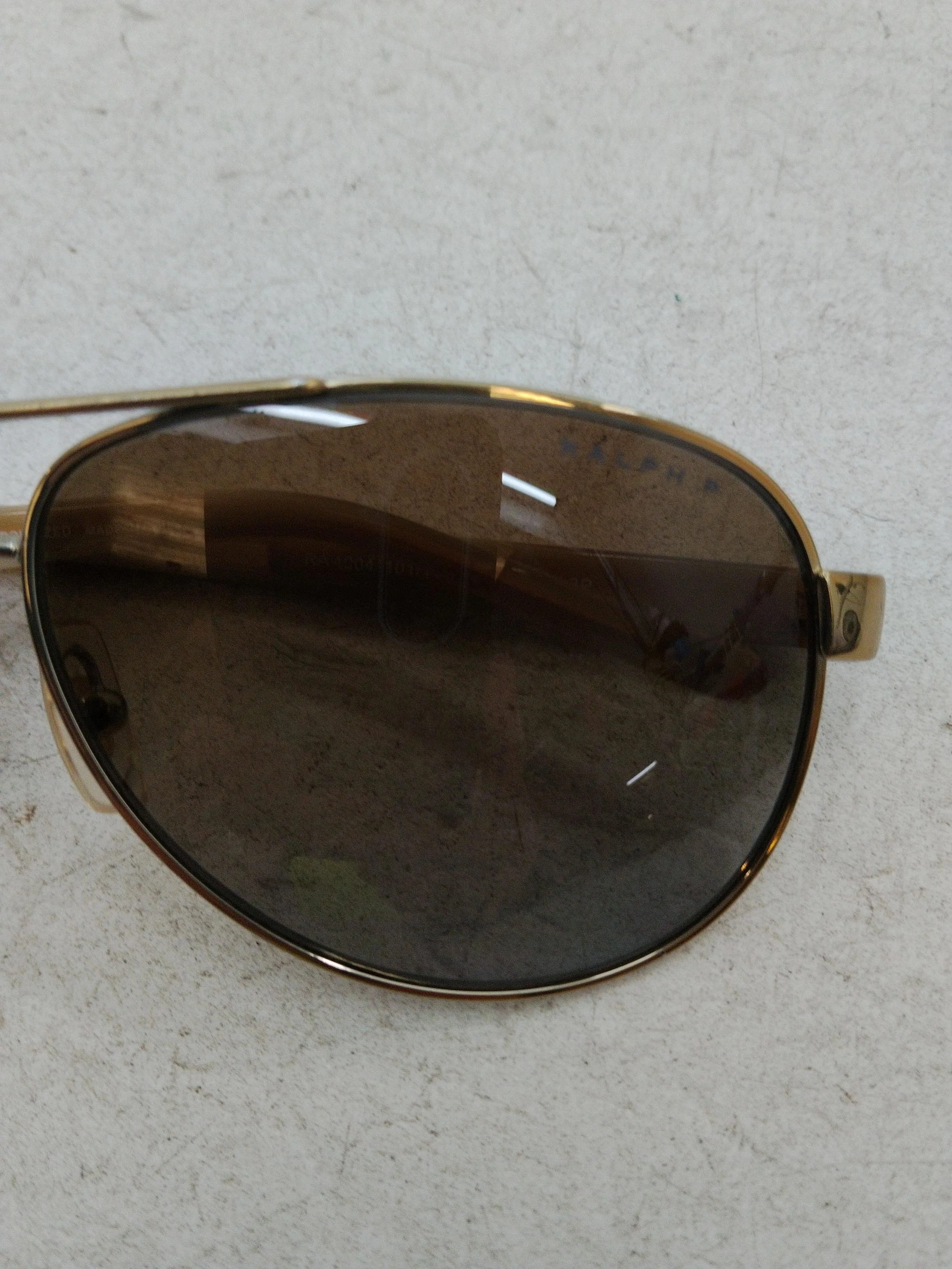 Ralph Lauren Men's Sunglasses Gold Pilot - Image 3