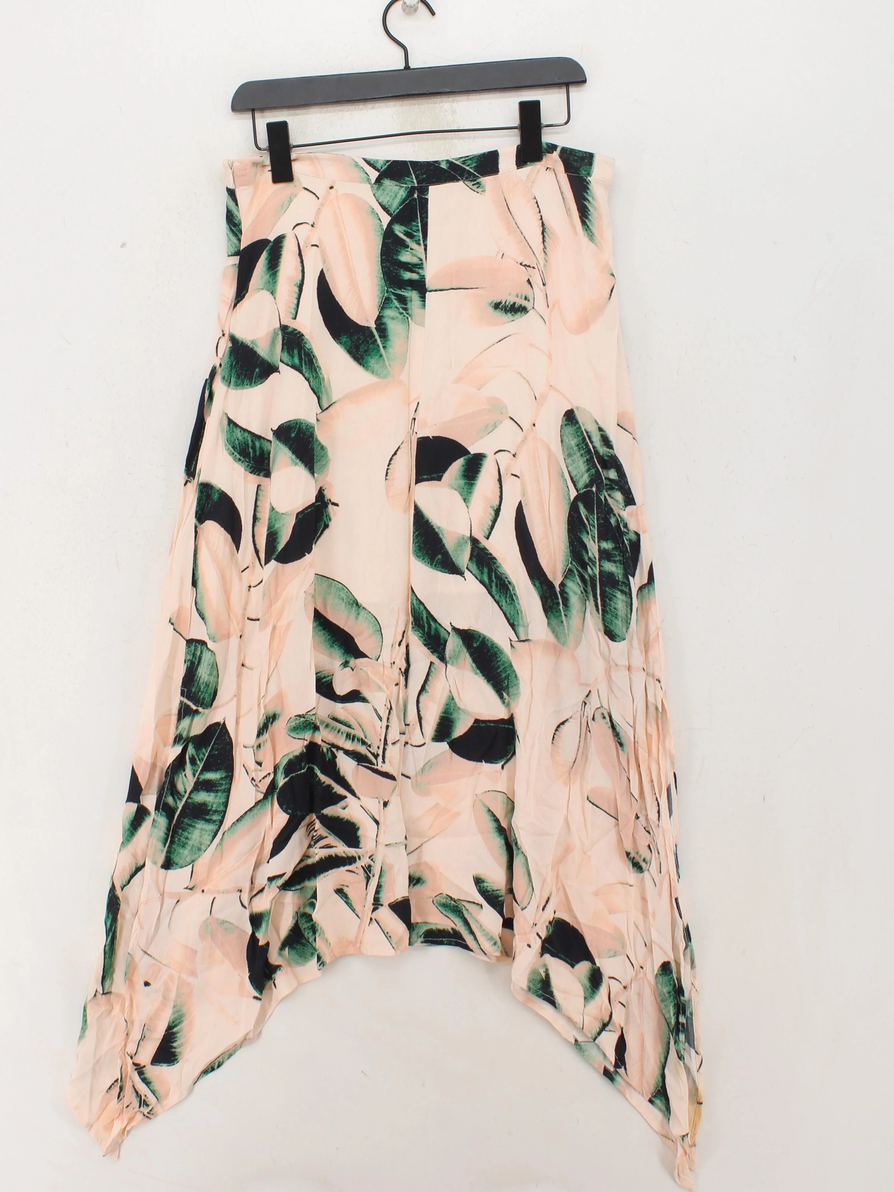Rdalamal Women's Midi Skirt UK 12 Multi Floral 100% Viscose Midi A-Line - Image 2