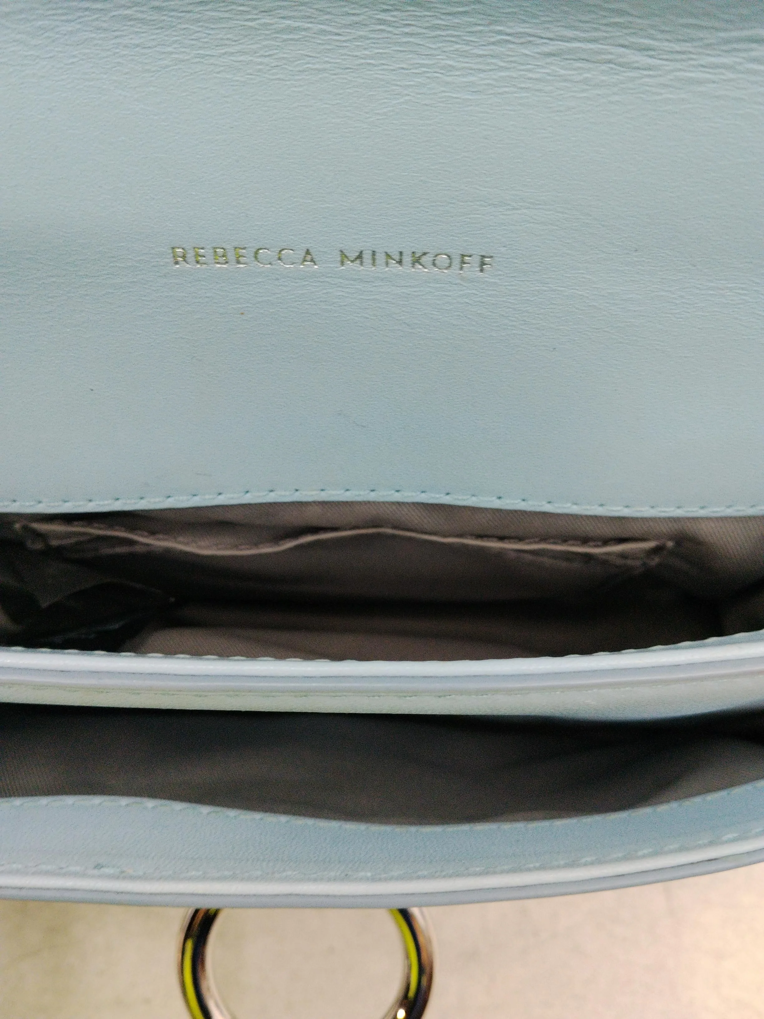Rebecca Minkoff Women's Bag Blue Faux Leather - Image 4