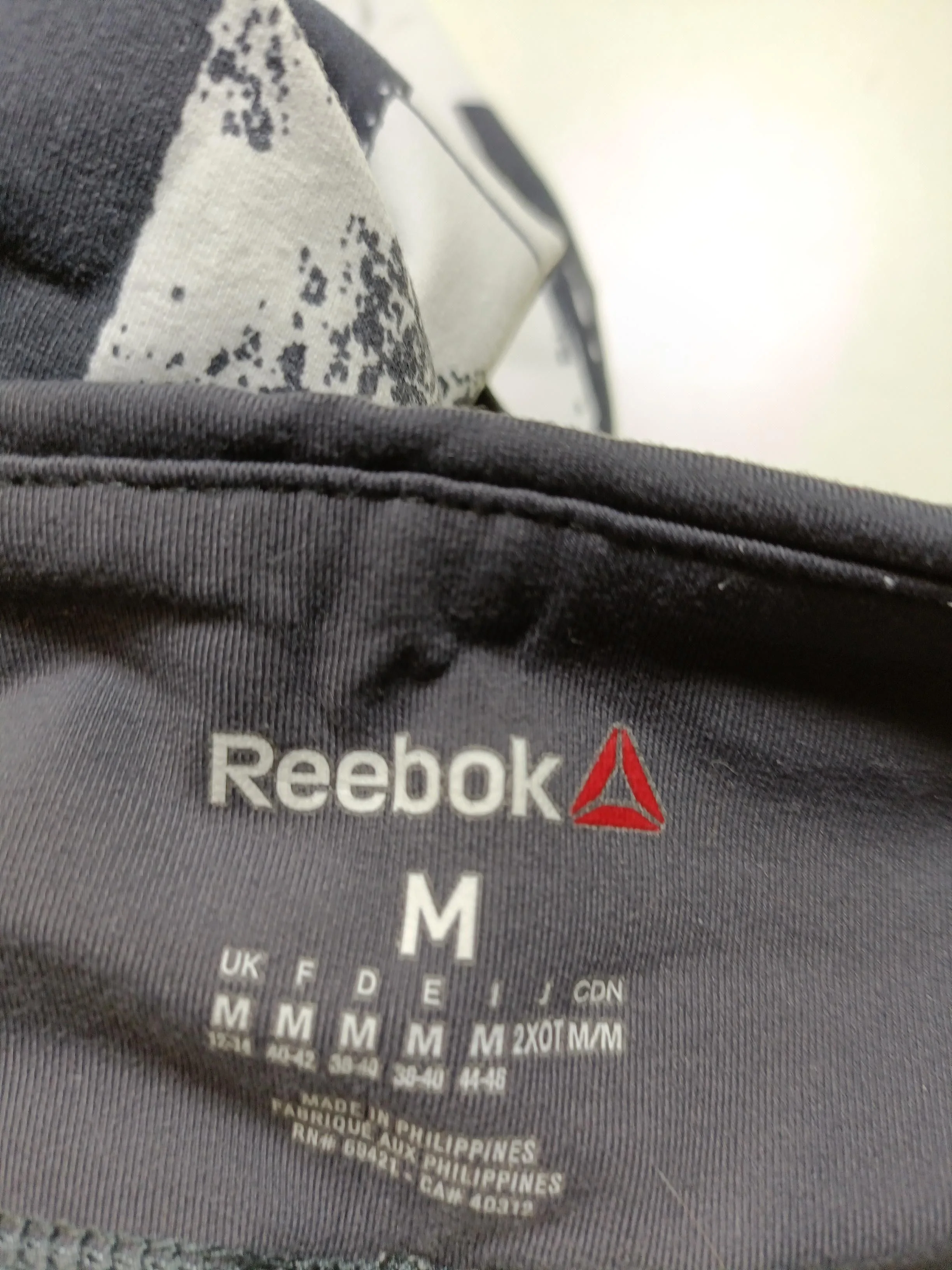 Reebok Women's Leggings M Multi Graphic Polyamide with Elastane Full length - Image 6