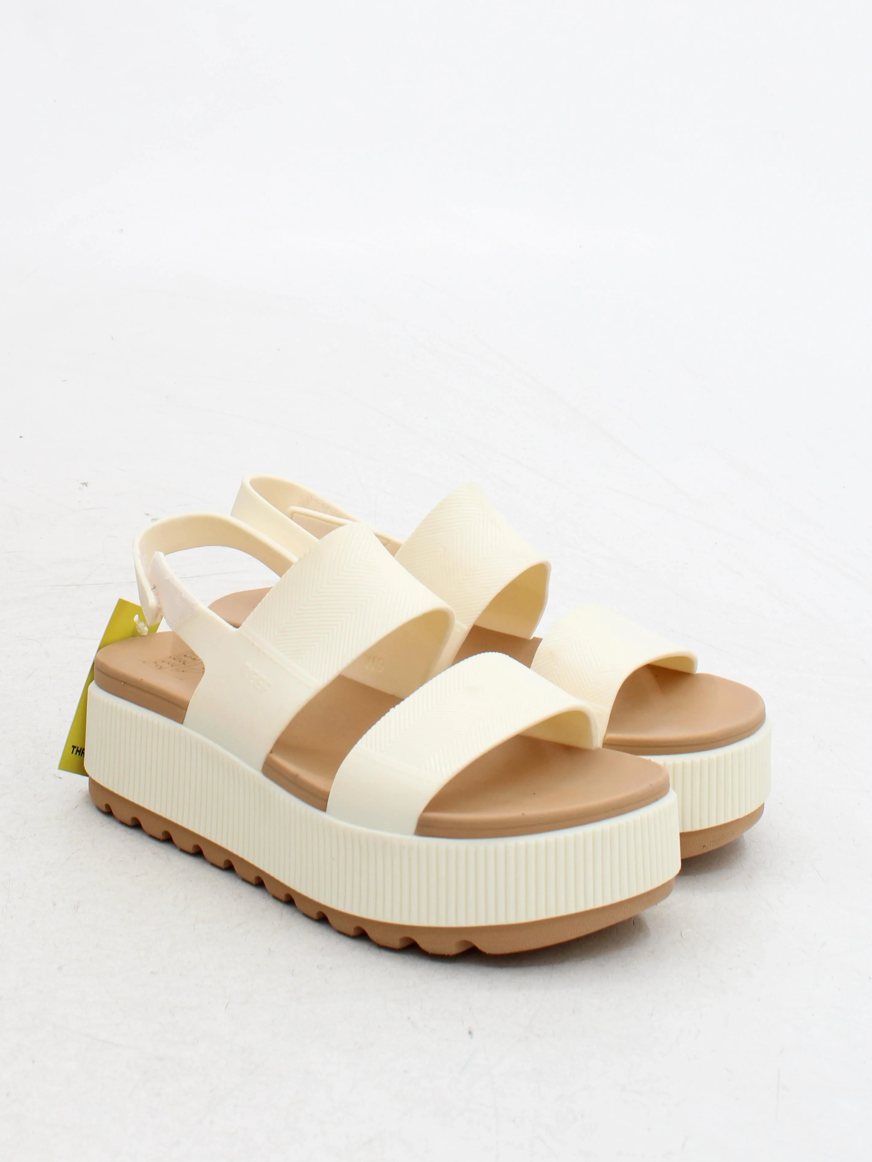 Reef Women's Sandals UK 7 Cream Geometric 100% Other Strappy - Image 4
