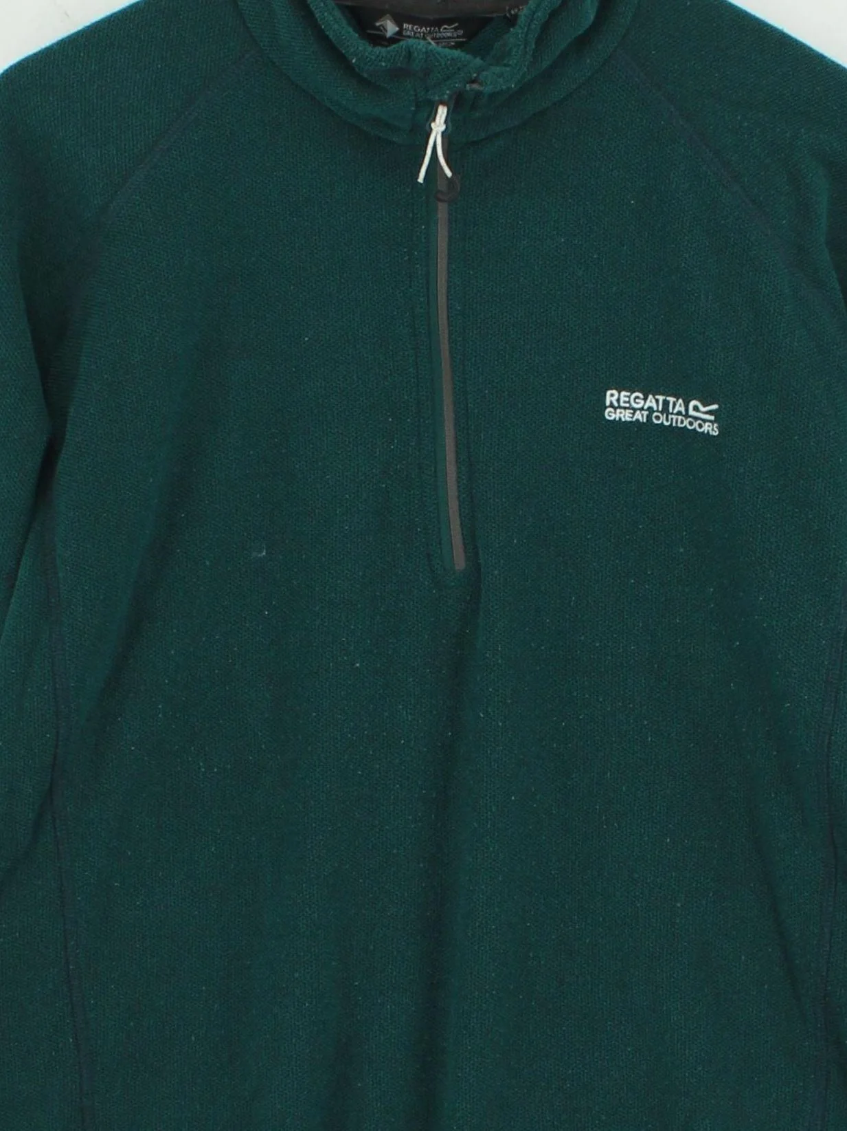 Regatta Men's Hoodie L Green 100% Polyester Pullover - Image 3