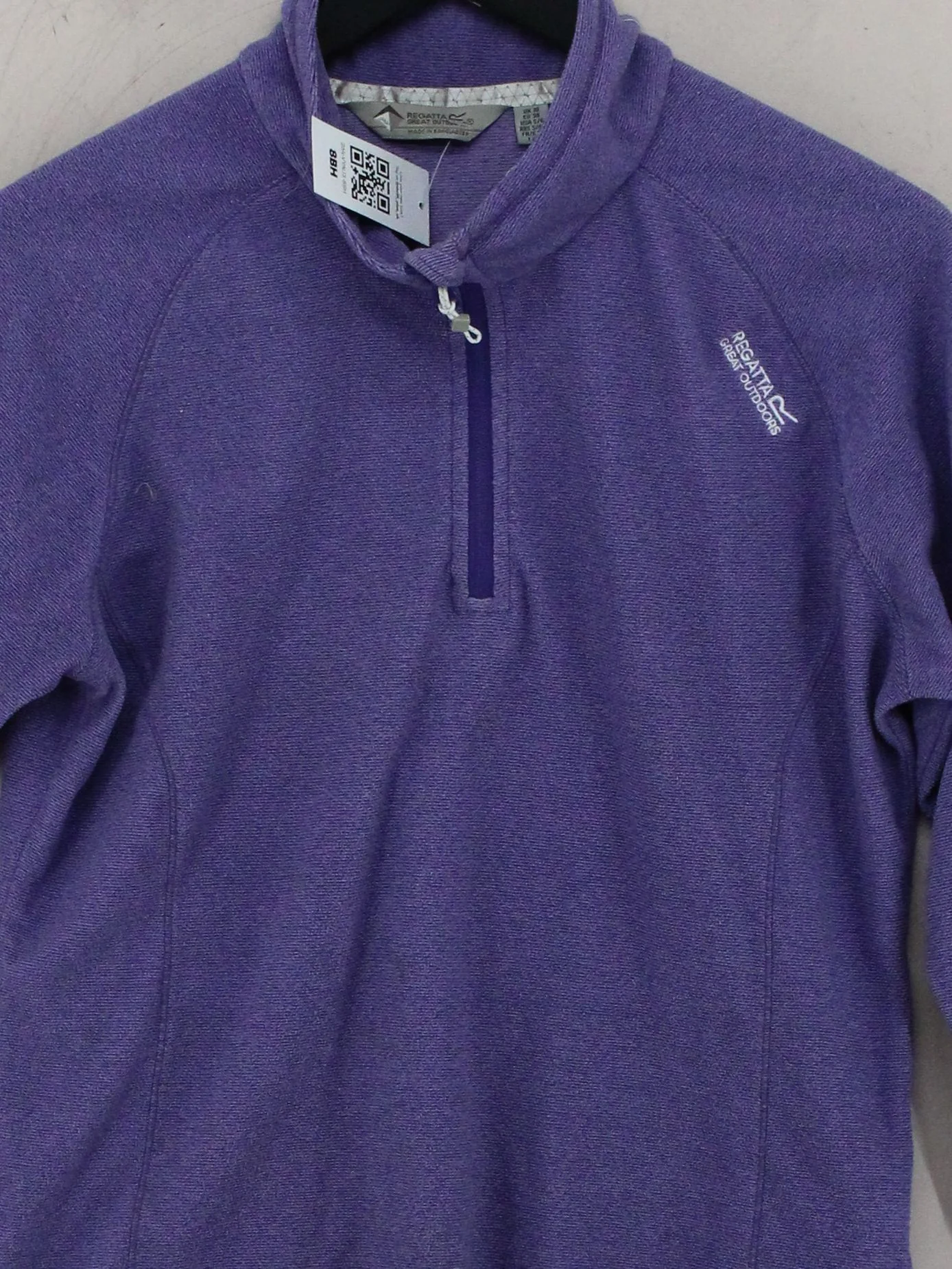Regatta Women's Hoodie S Purple 100% Polyester Pullover - Image 3