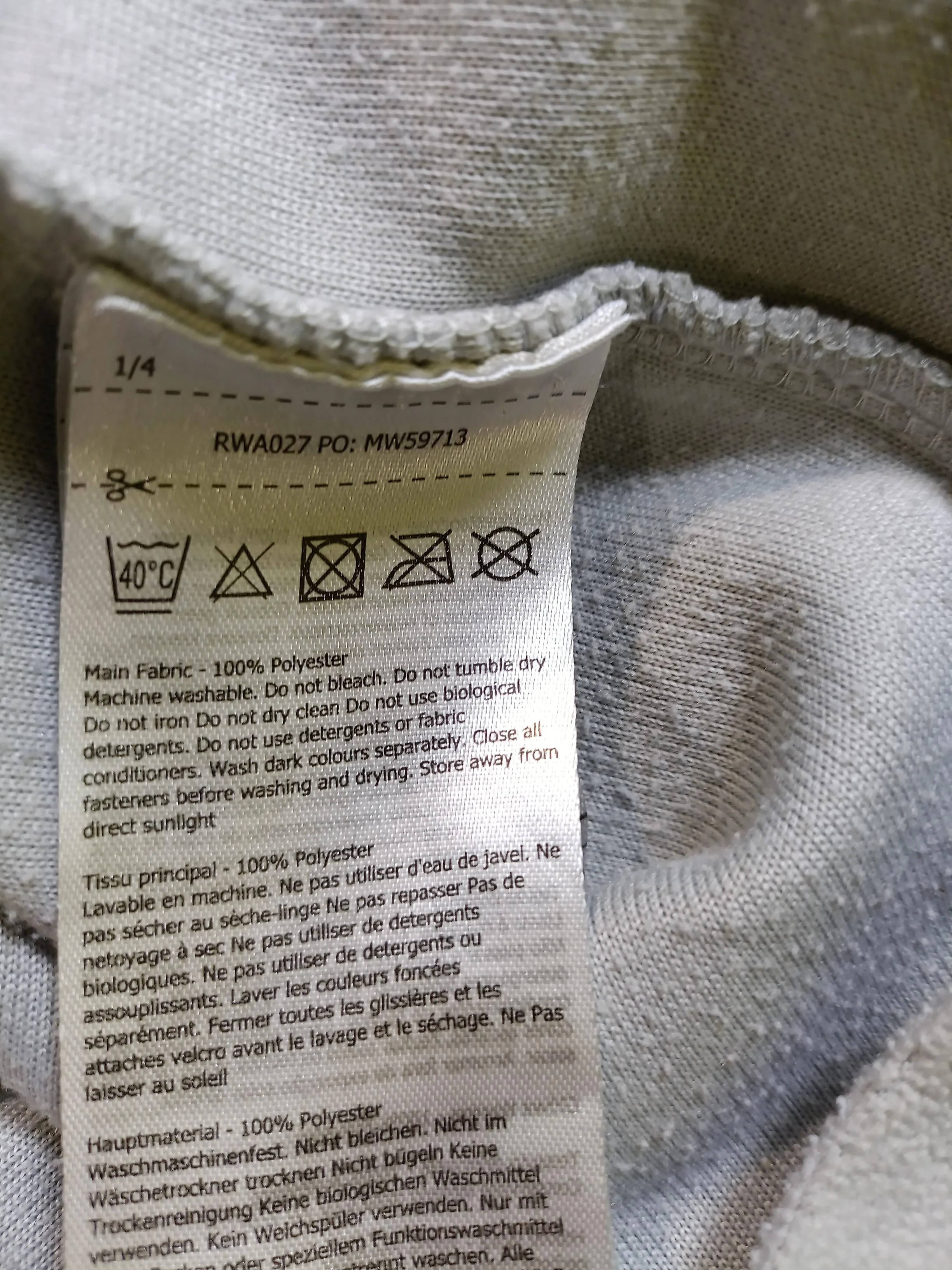 Regatta Women's Hoodie UK 14 Grey 100% Polyester Pullover - Image 7