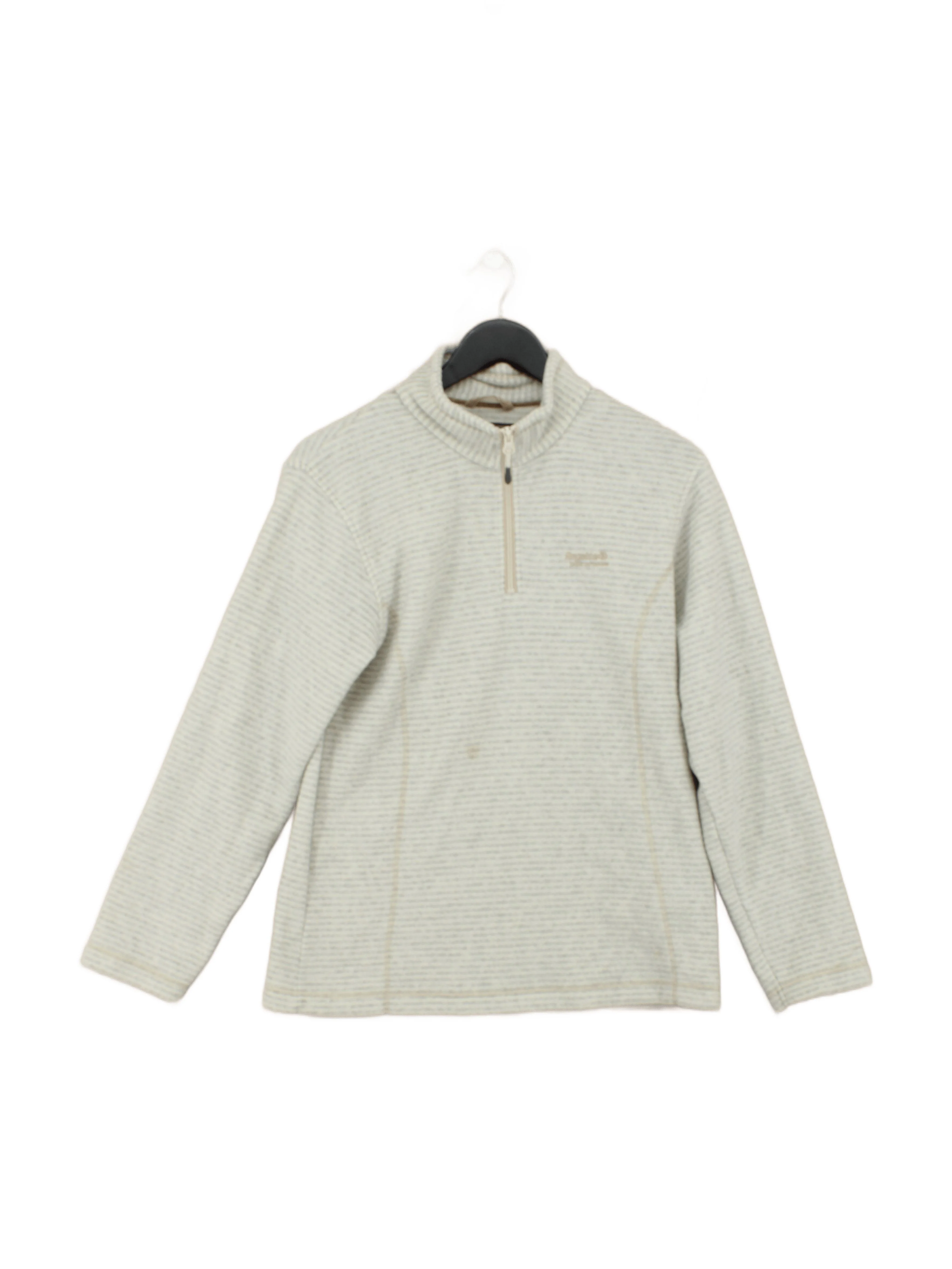 Regatta Women's Jumper UK 12 Cream Polyester with Rayon Pullover