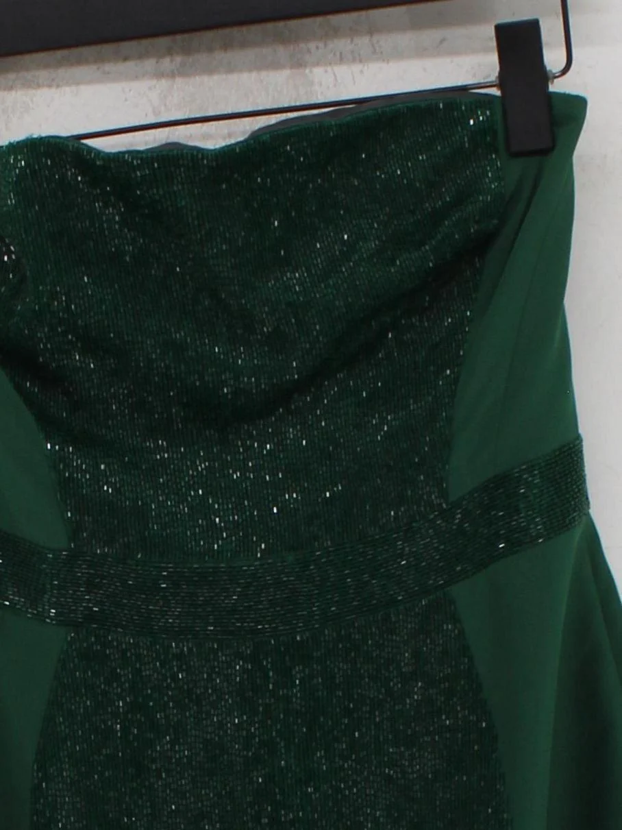 Reiss Bodycon Midi Dress UK8 in Green - Image 3
