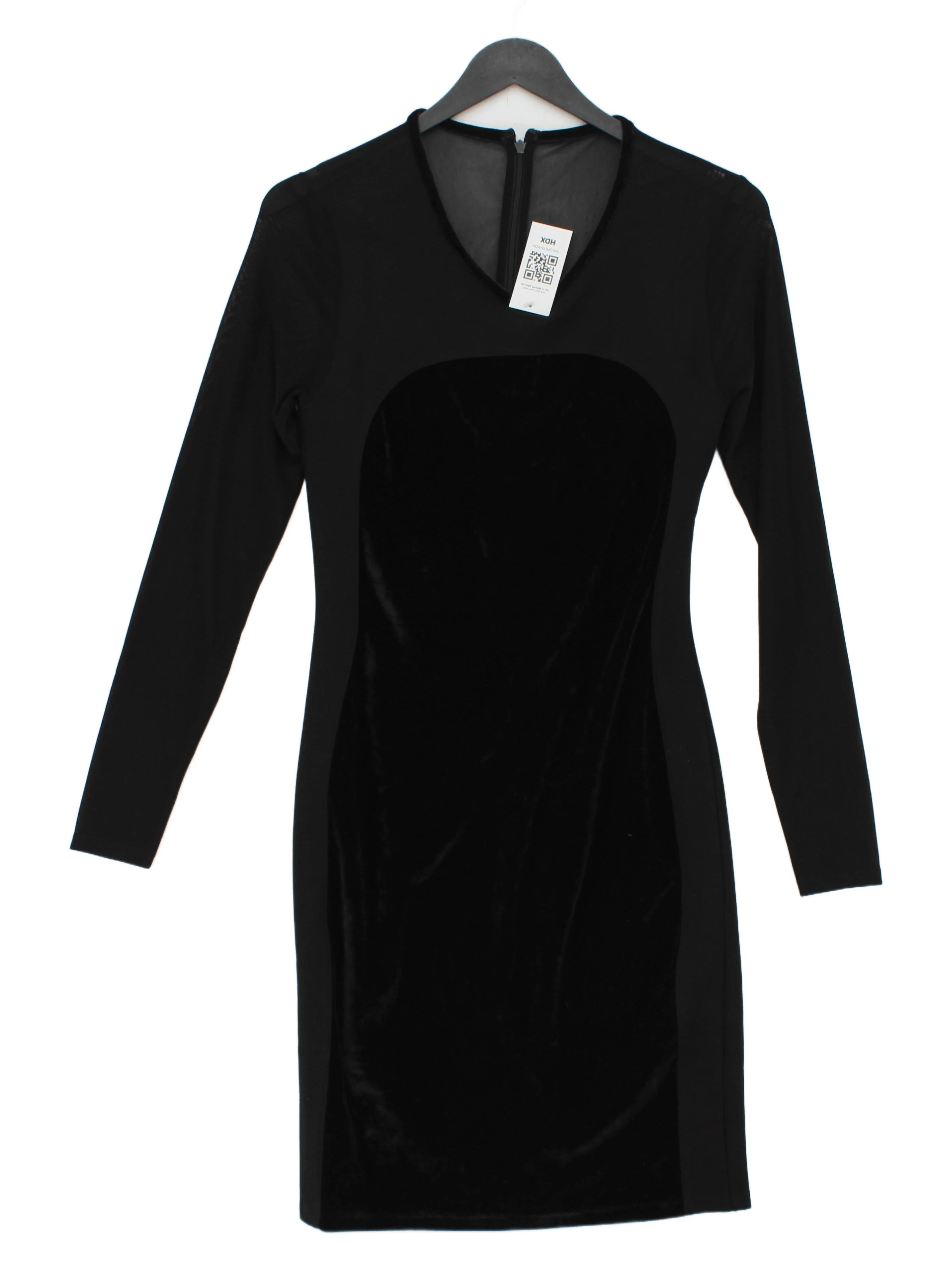 Reiss Bodycon Mini Dress UK10 in Black