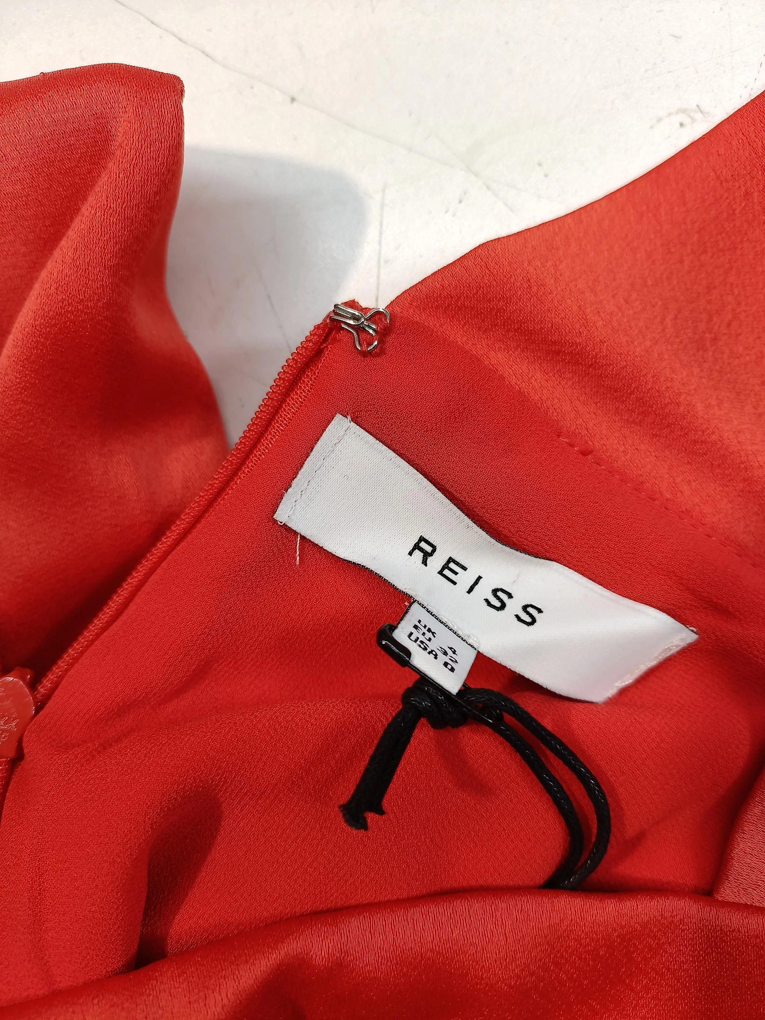 Reiss Bodycon Mini Dress UK4 in Red - Image 5
