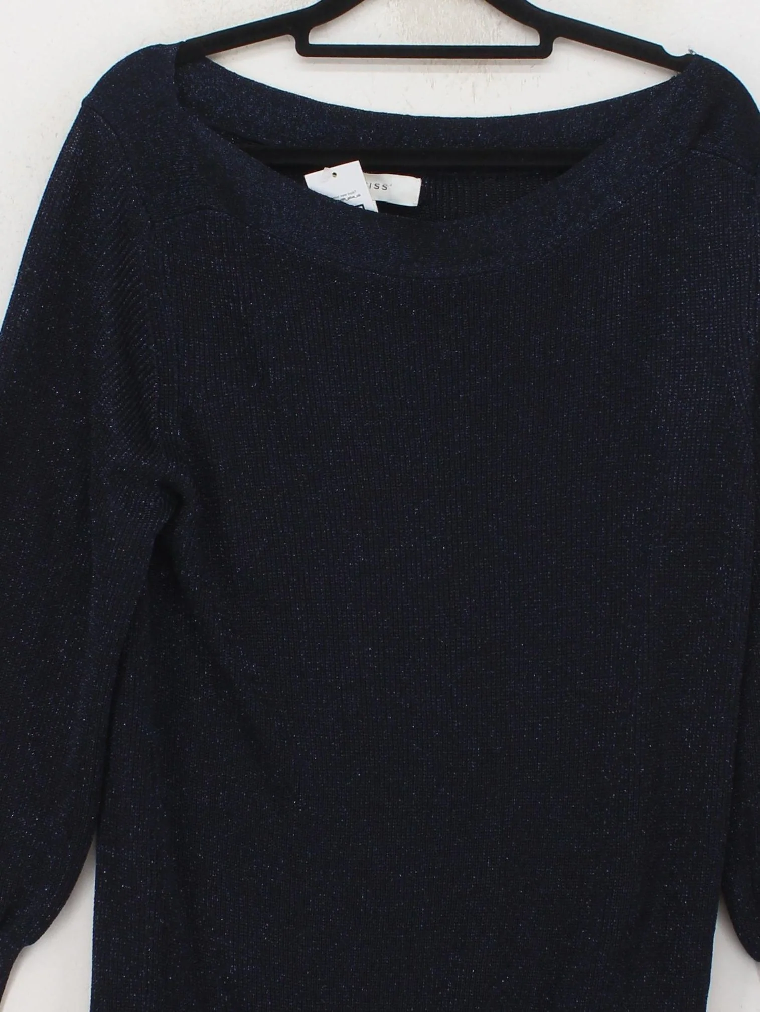 Reiss Jumper Midi Dress UK12 in Blue - Image 3