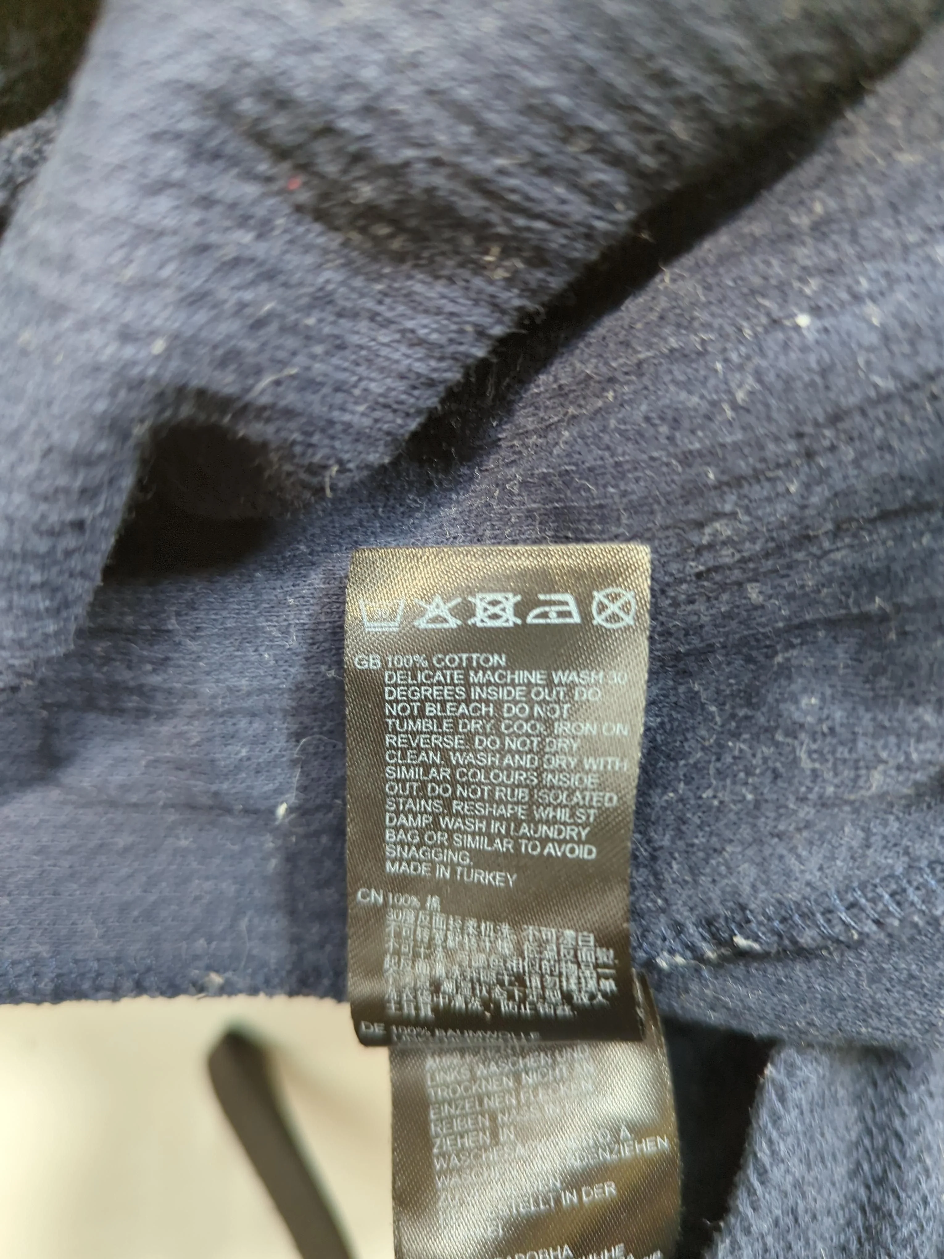 Reiss Men's Shorts XL Blue 100% Cotton Sweat - Image 8