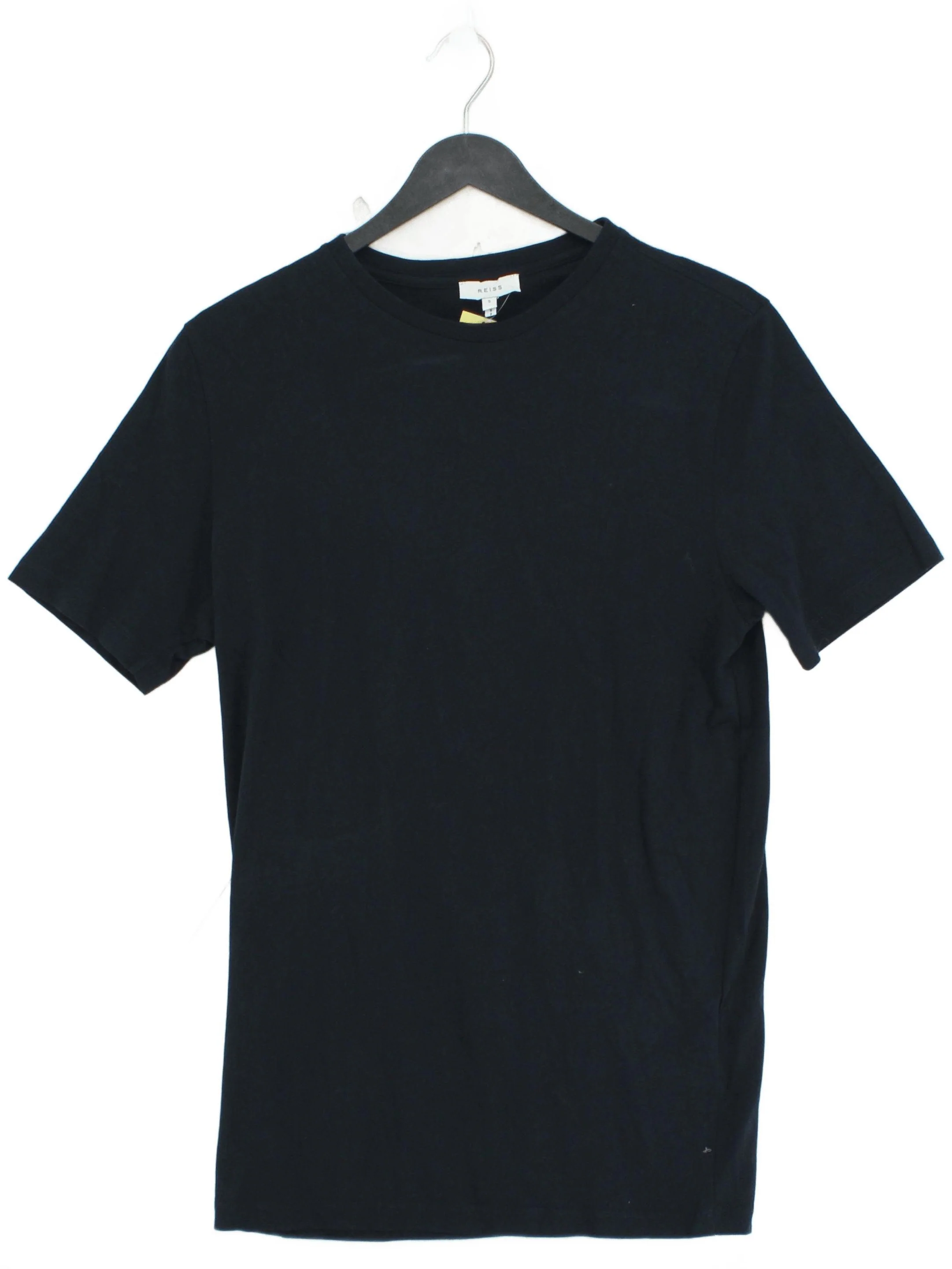 Reiss Men's T-Shirt S Blue 100% Cotton Basic