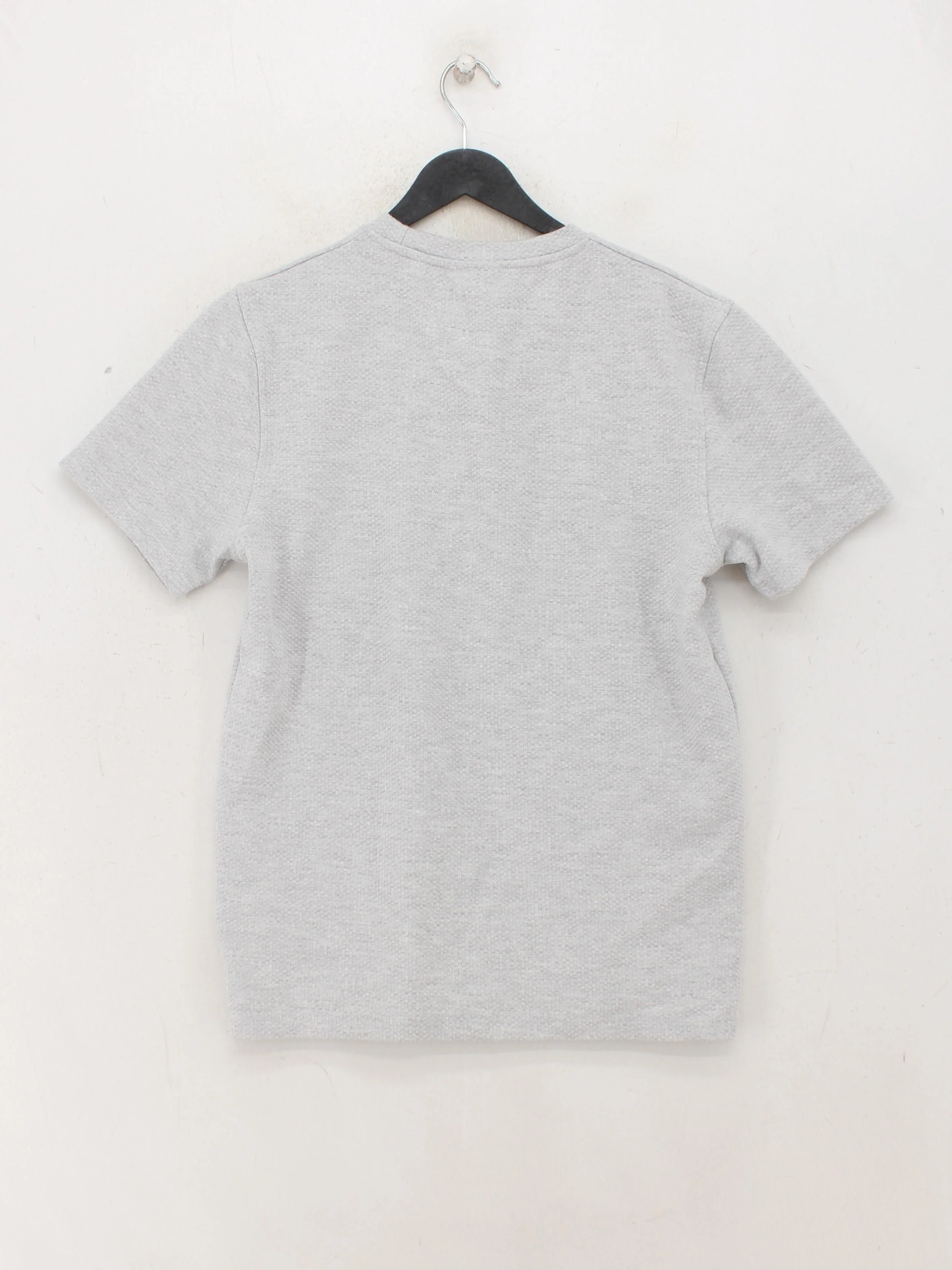 Reiss Men's T-Shirt S Grey Polyester with Elastane Basic - Image 2