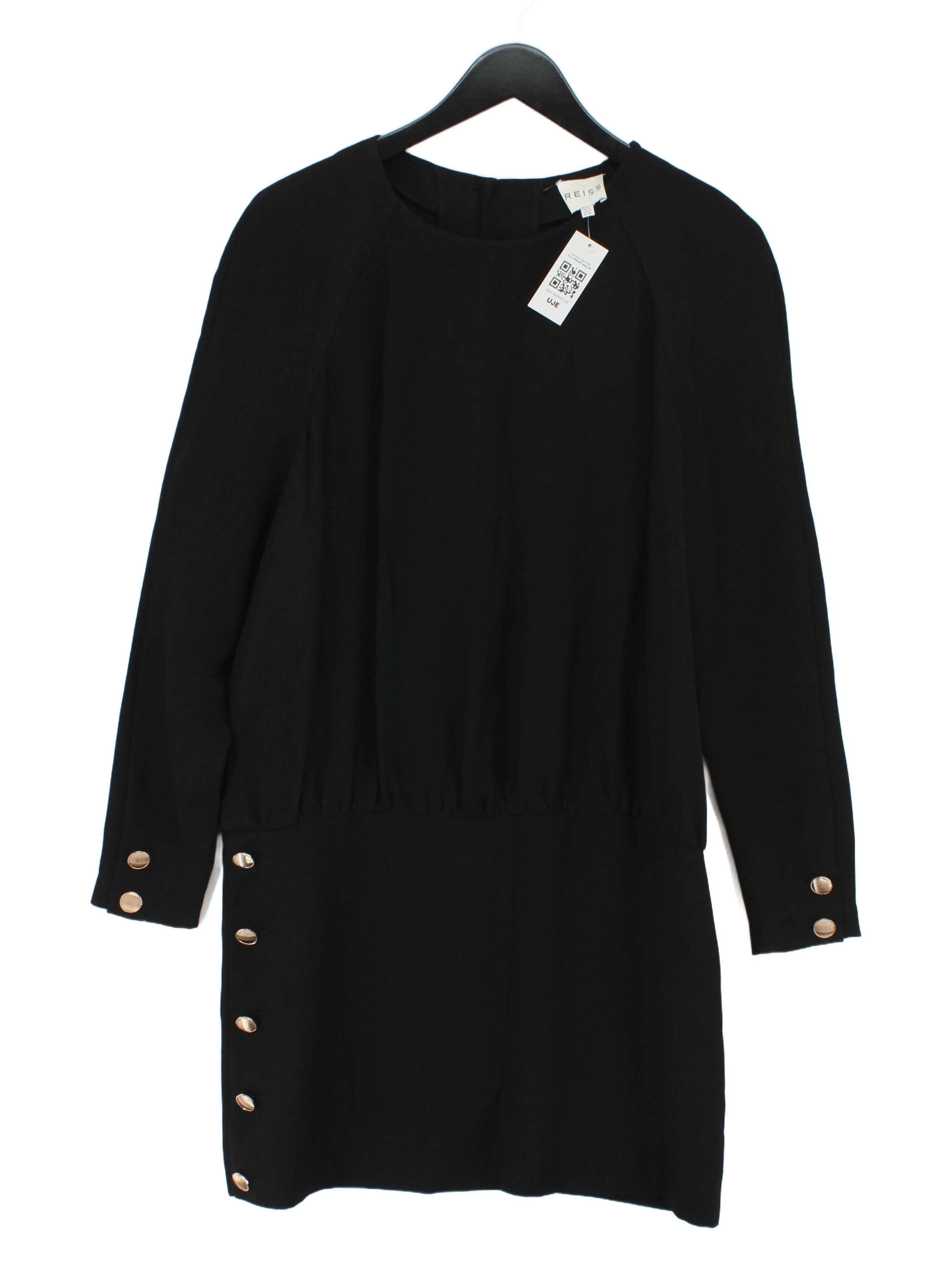 Reiss Mini Dress UK12 in Black