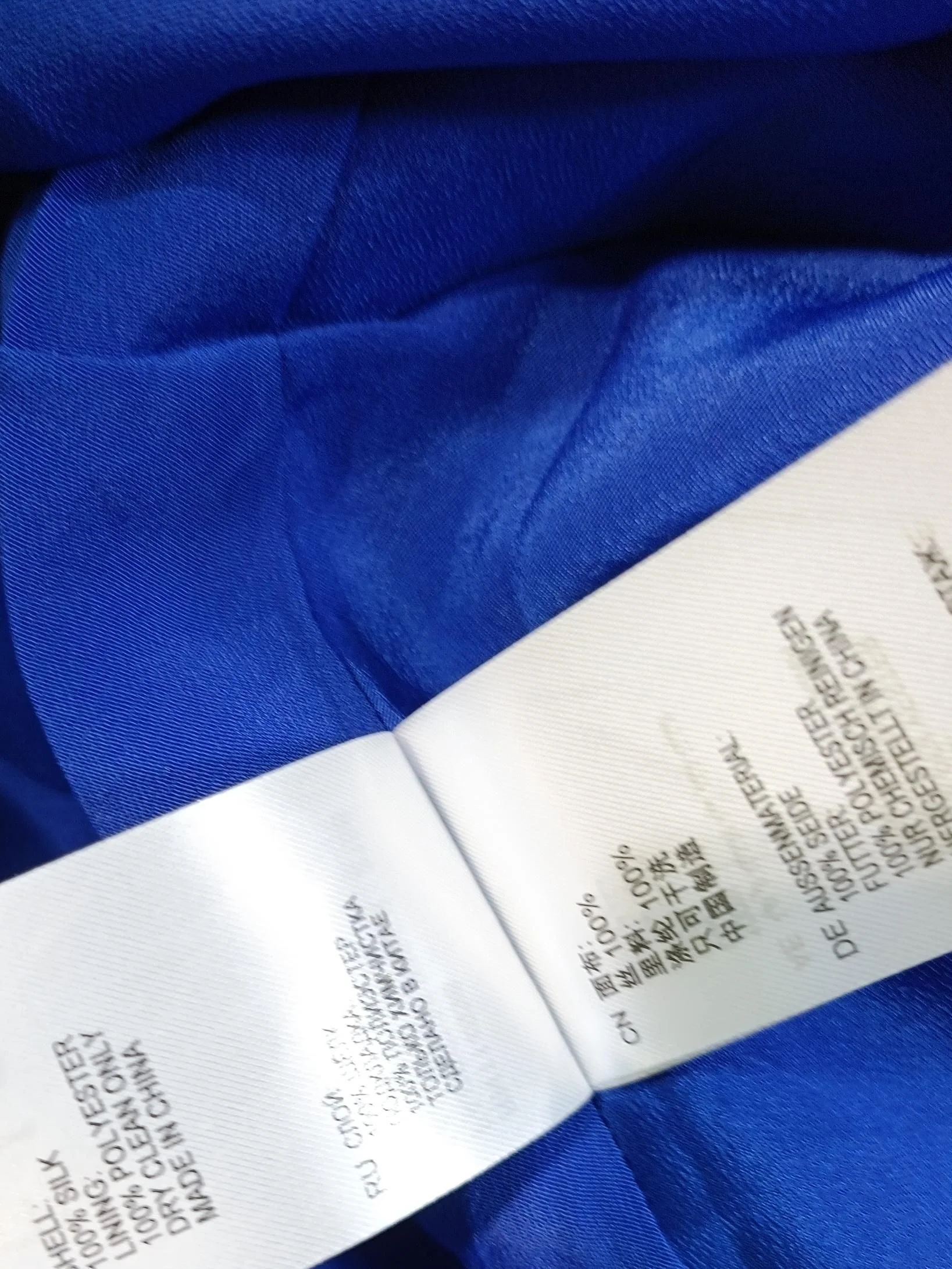 Reiss Mini Dress UK8 in Blue - Image 6