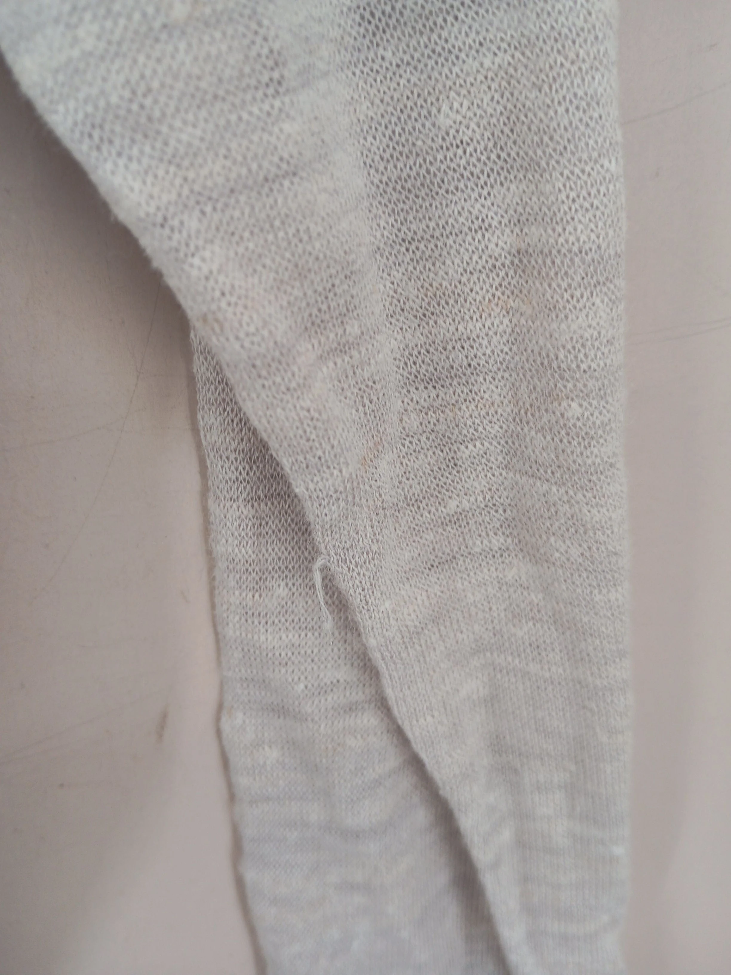Reiss Women's Cardigan L Tan Nylon with Acrylic, Wool V-Neck Cardigan - Image 6