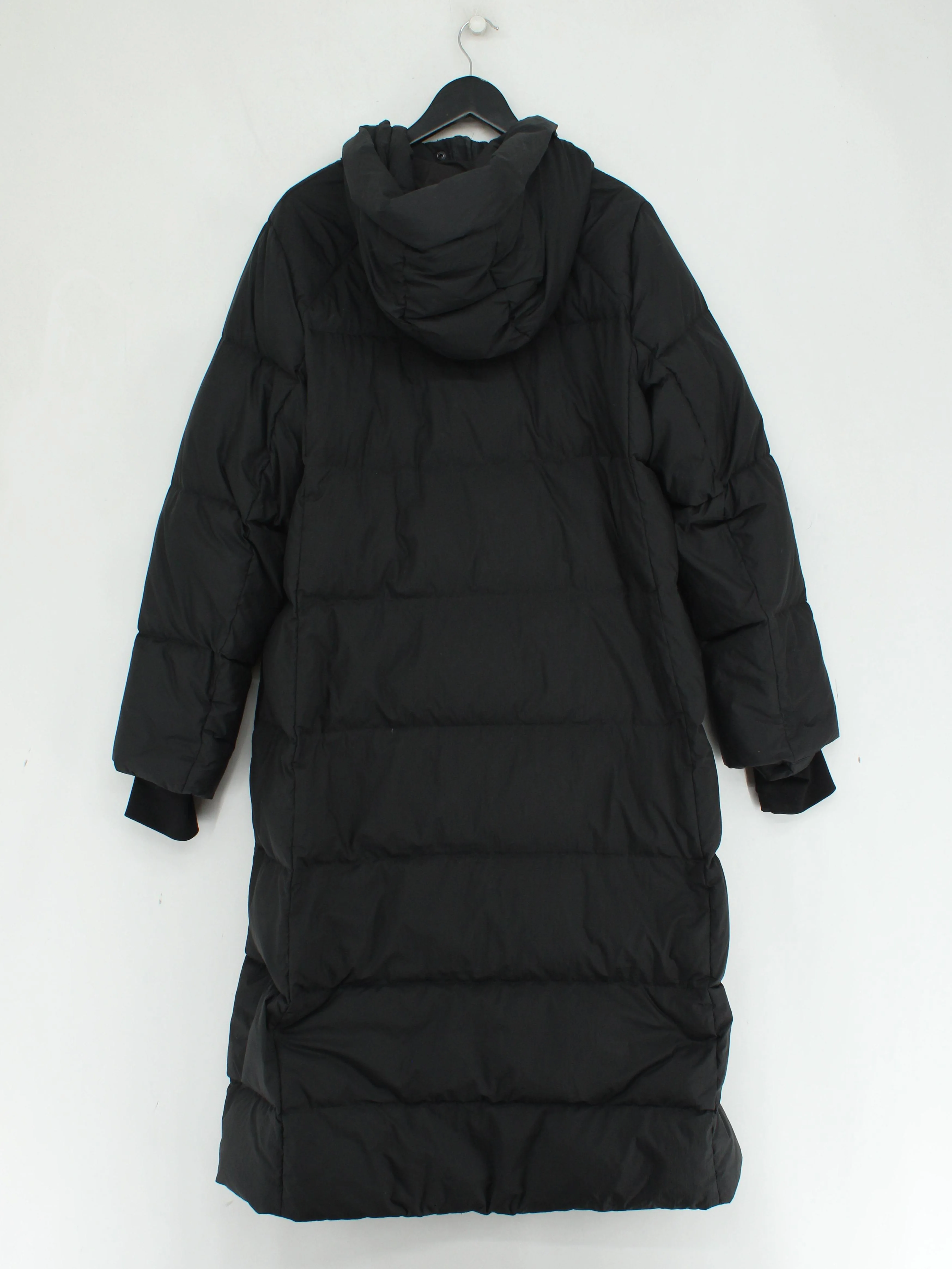 Reiss Women's Coat L Black Polyamide with Other, Elastane Puffer Jacket - Image 2