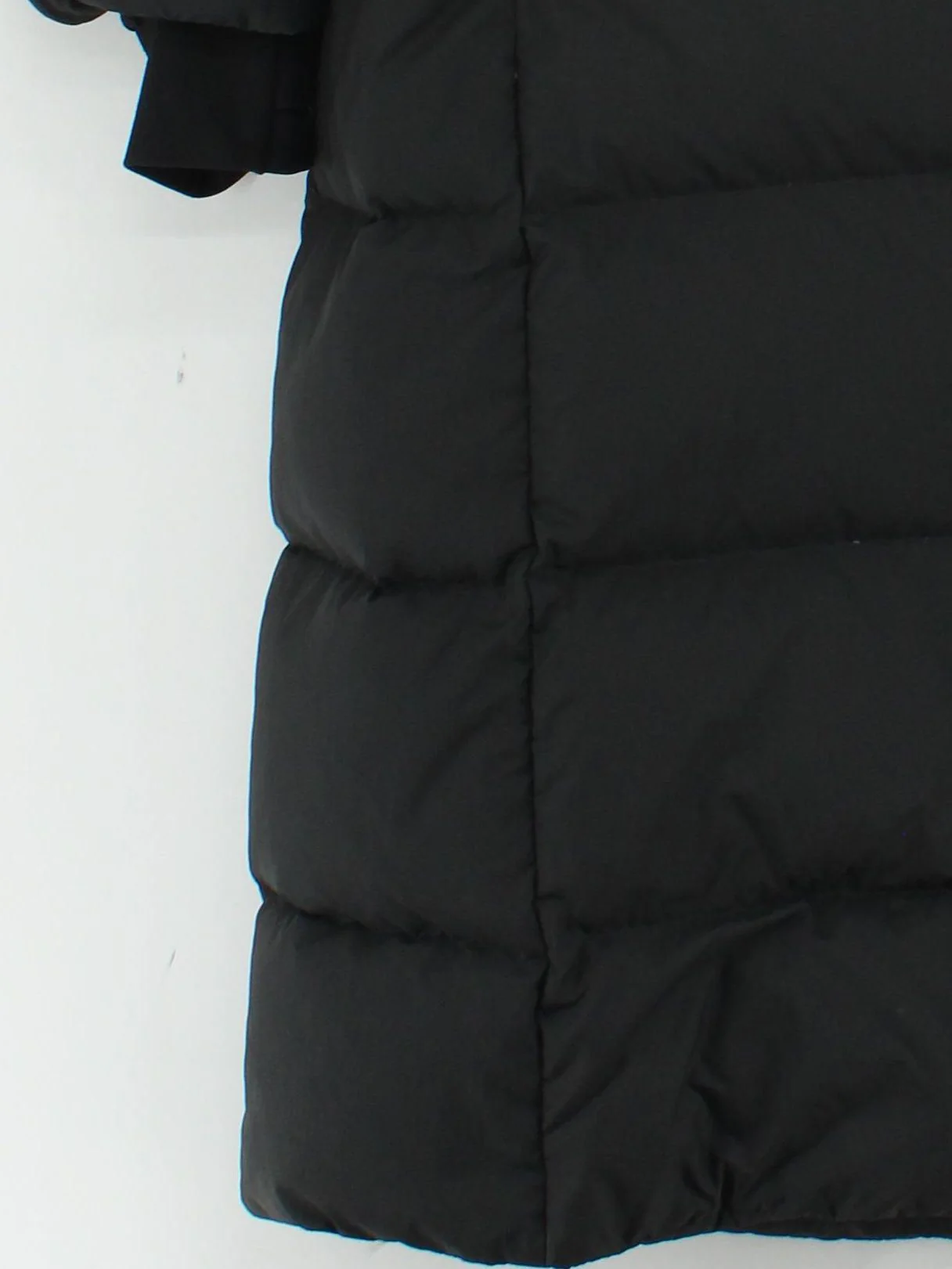 Reiss Women's Coat L Black Polyamide with Other, Elastane Puffer Jacket - Image 4