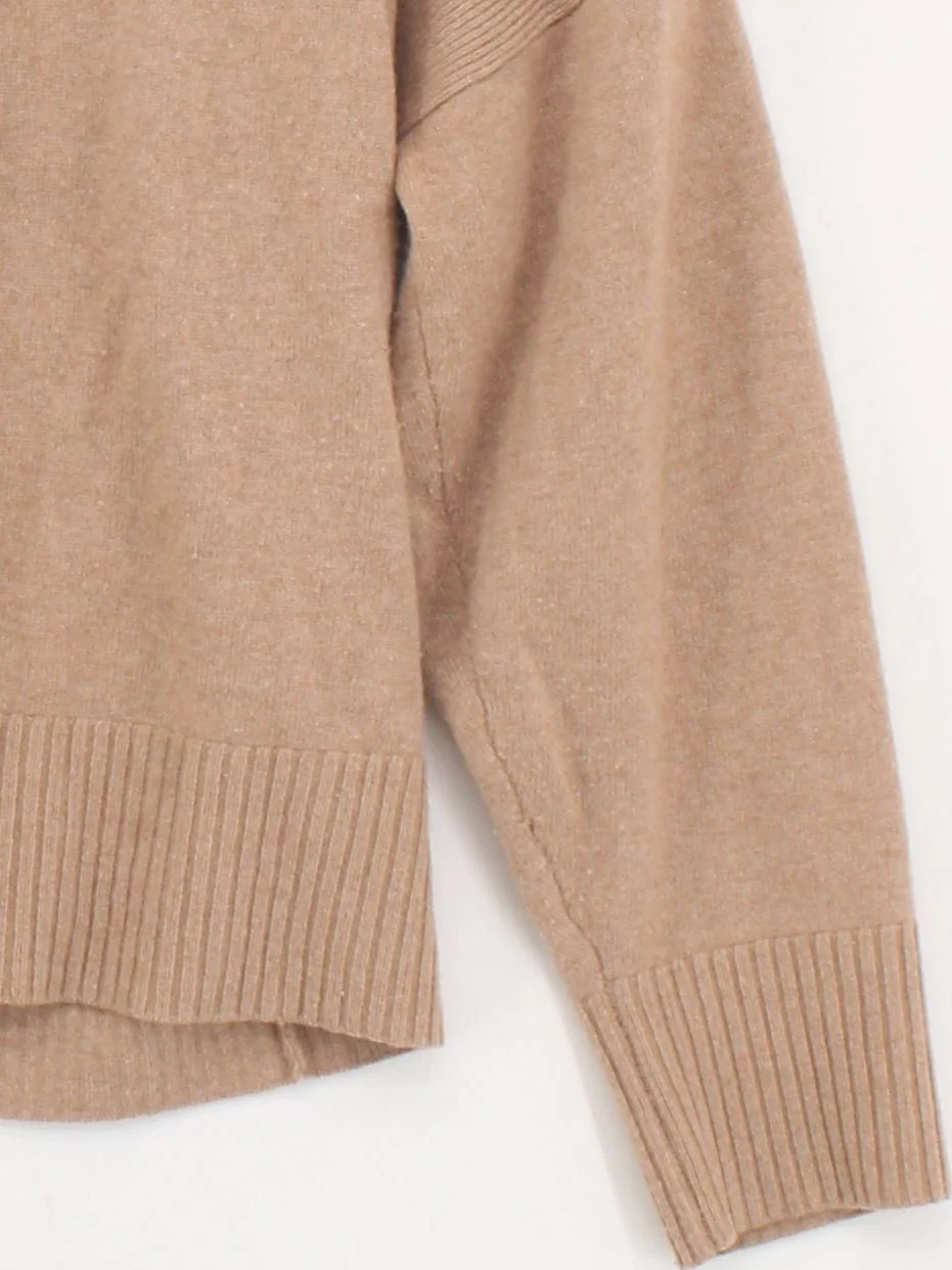 Reiss Women's Jumper S Tan Wool - Image 4