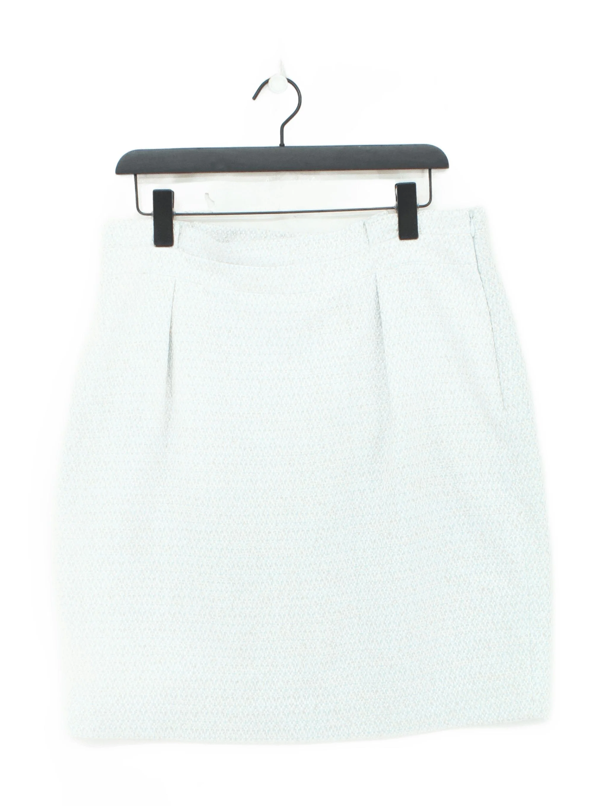 Reiss Women's Mini Skirt UK 16 Blue Polyester with Cotton, Viscose, Acetate Mini