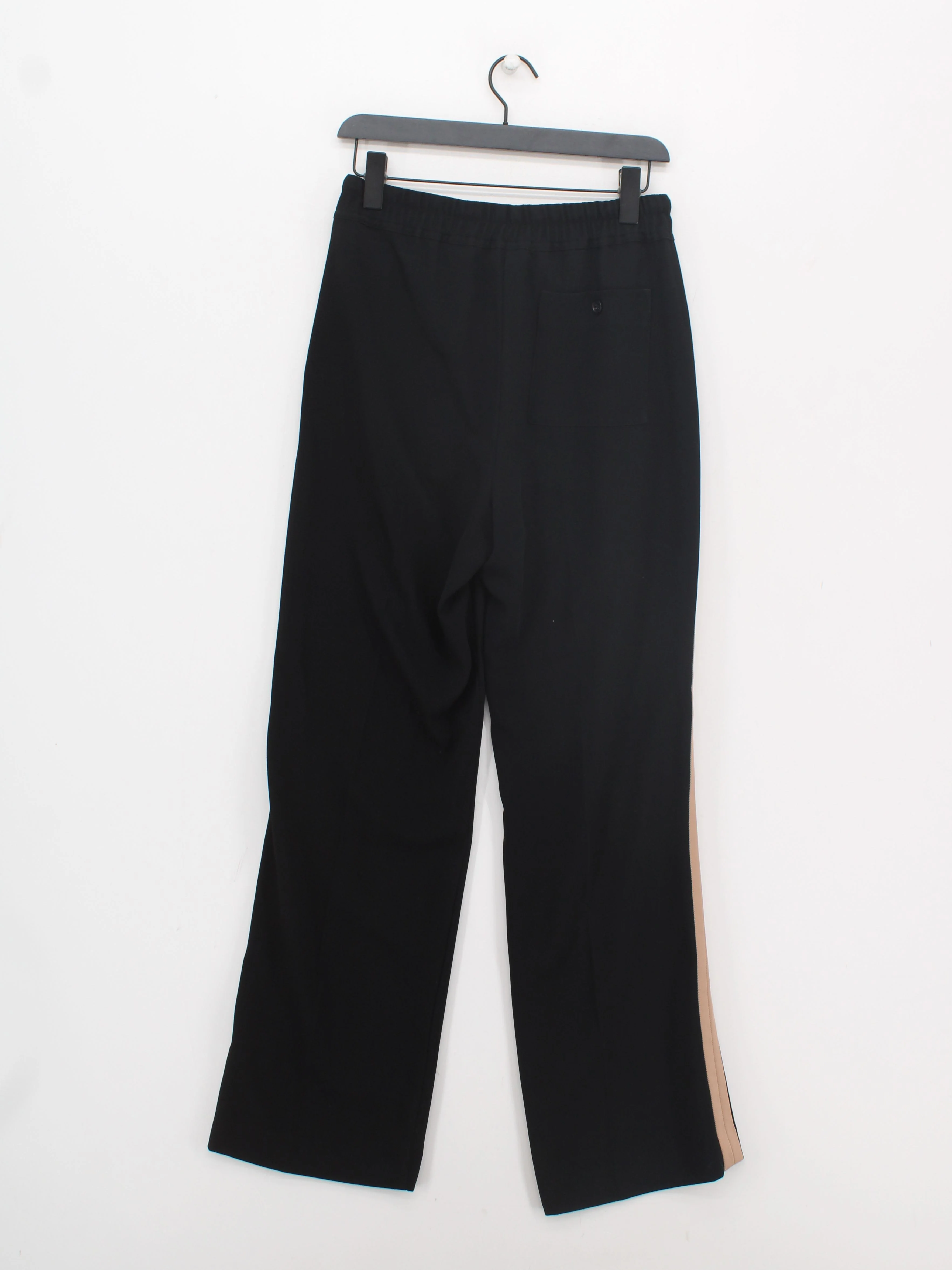 Reiss Women's Sports Bottoms UK 10 Black 100% Polyester Sweatpants - Image 2