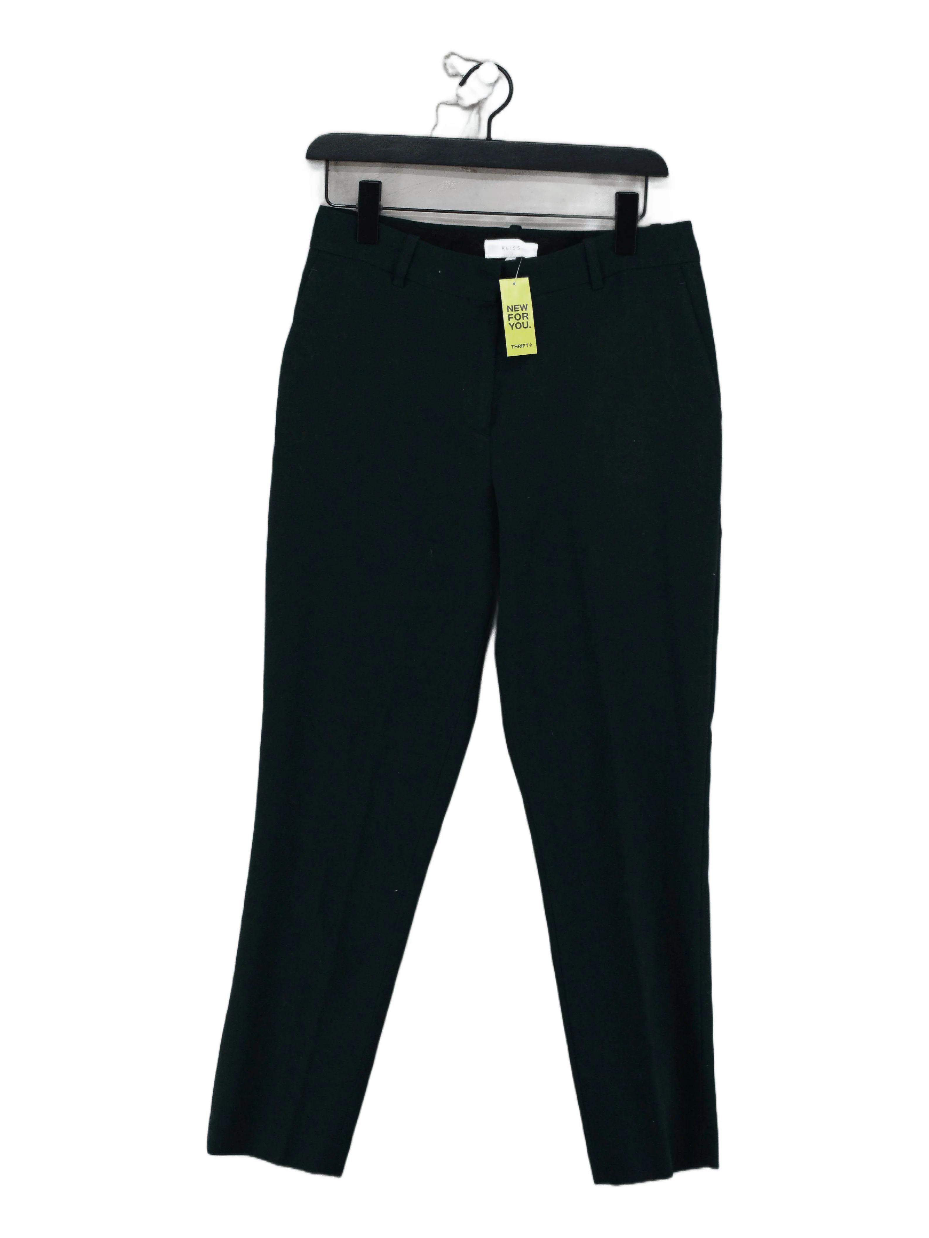 Reiss Women's Suit Trousers UK 10 Green Wool
