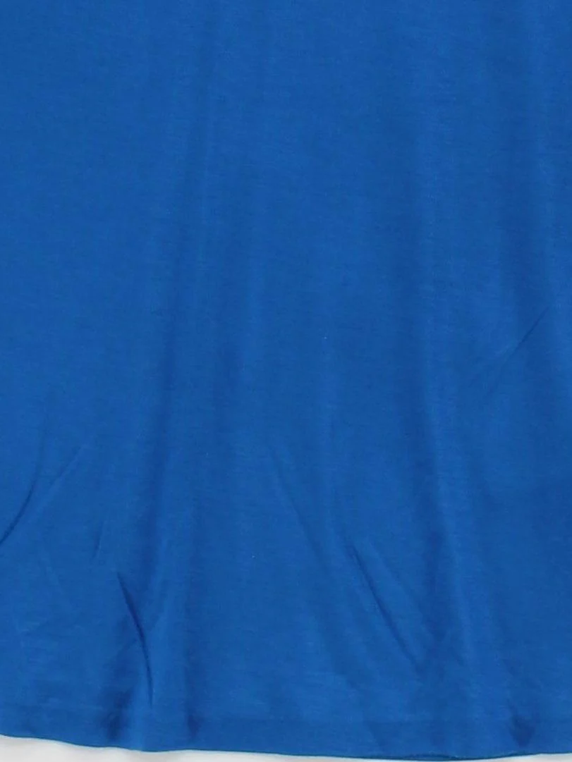 Reiss Women's Top M Blue 100% Viscose Short Sleeve High Neck Basic - Image 4