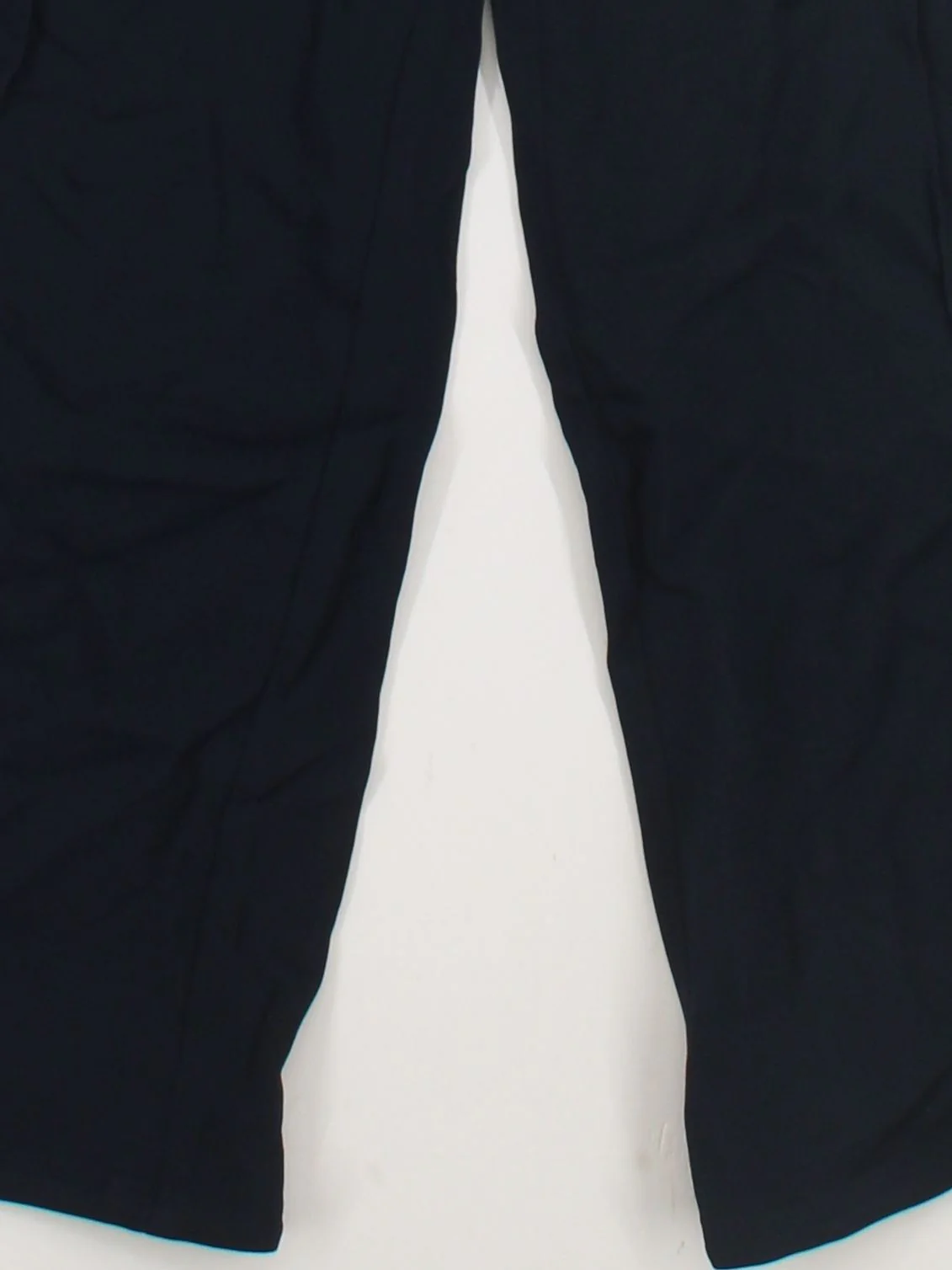 Reiss Women's Trousers UK 10 Blue Viscose with Elastane Wide-Leg Sweatpants - Image 4