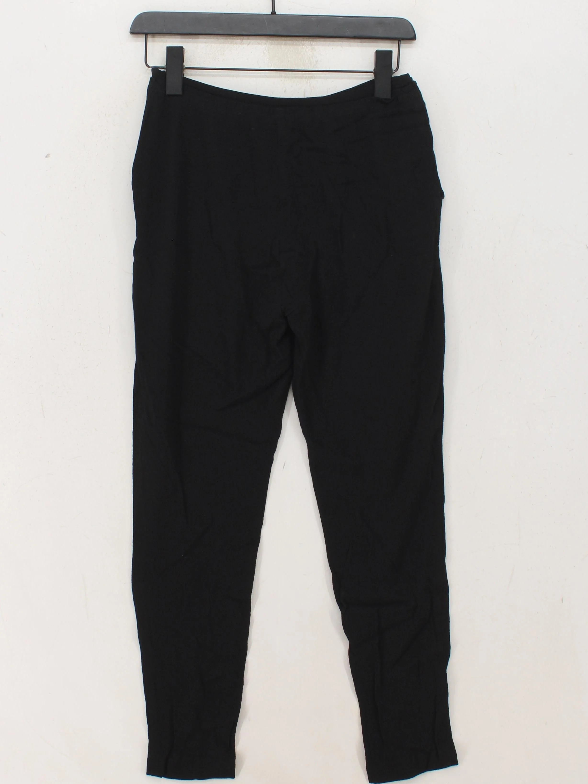 Reiss Women's Trousers UK 4 Black 100% Other Tapered Chino - Image 2