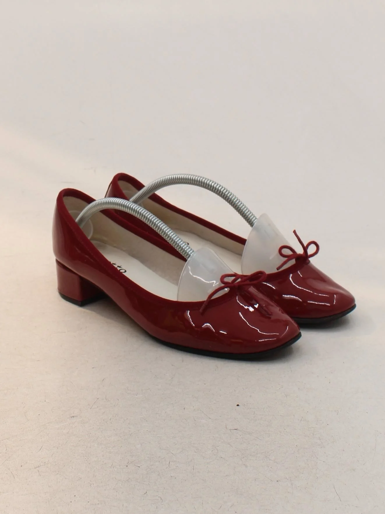 Repetto Women's Flat Shoes UK 4.5 Red 100% Leather Ballet - Image 4