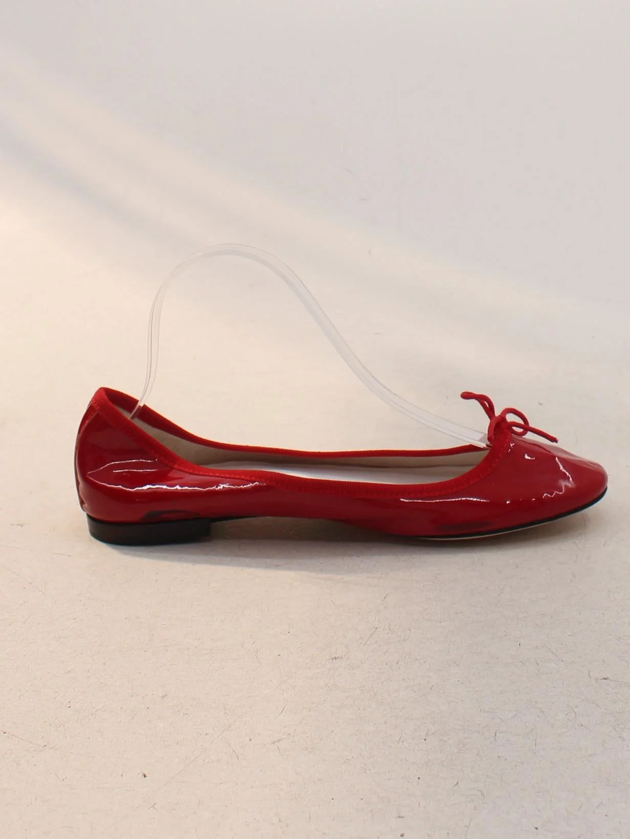 Repetto Women's Flat Shoes UK 6 Red 100% Leather Ballet - Image 5