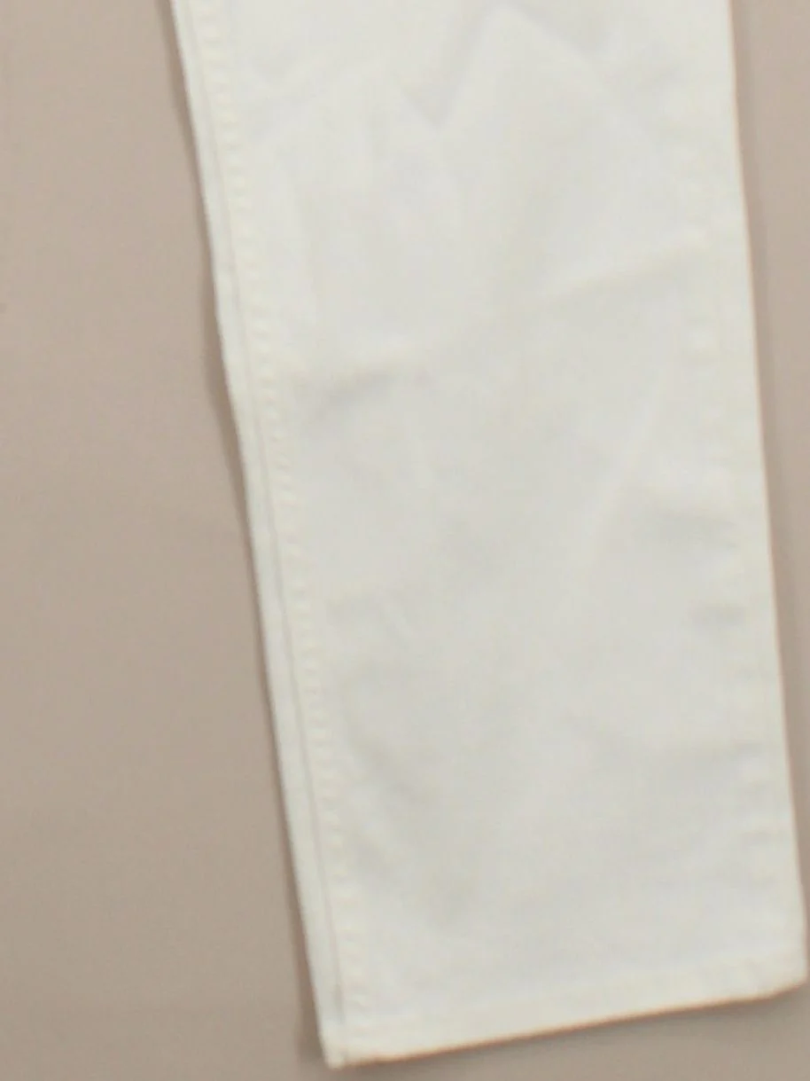 Replay Women's Jeans W 29 in White Cotton with Elastane Boyfriend - Image 4