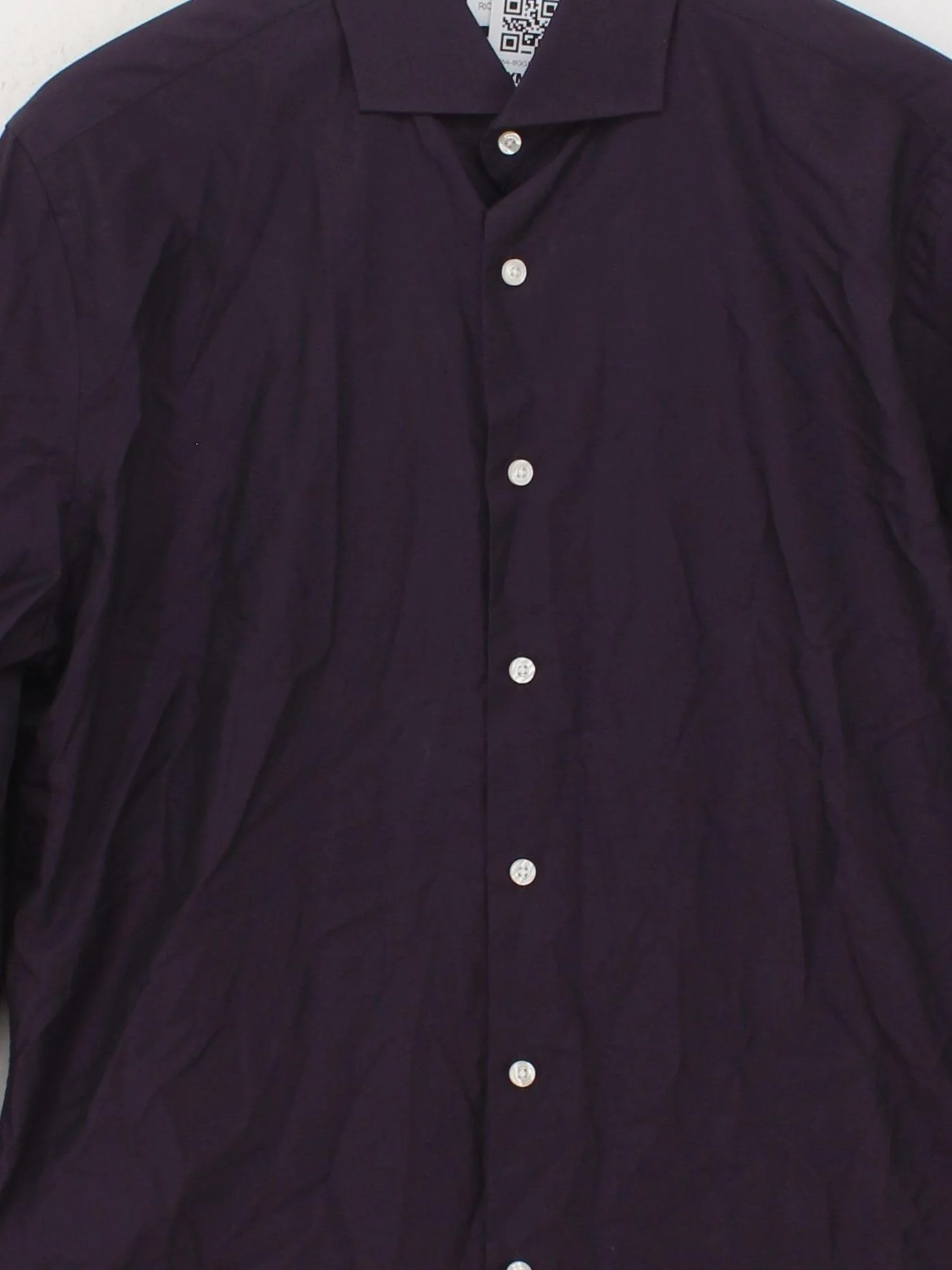 Richard James Men's Shirt Chest: 40 in Purple 100% Cotton Basic - Image 3