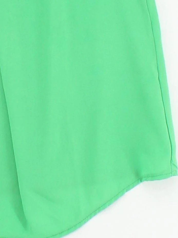 Rinascimento Women's Top M Green 100% Polyester Sleeveless Round Neck Basic - Image 4