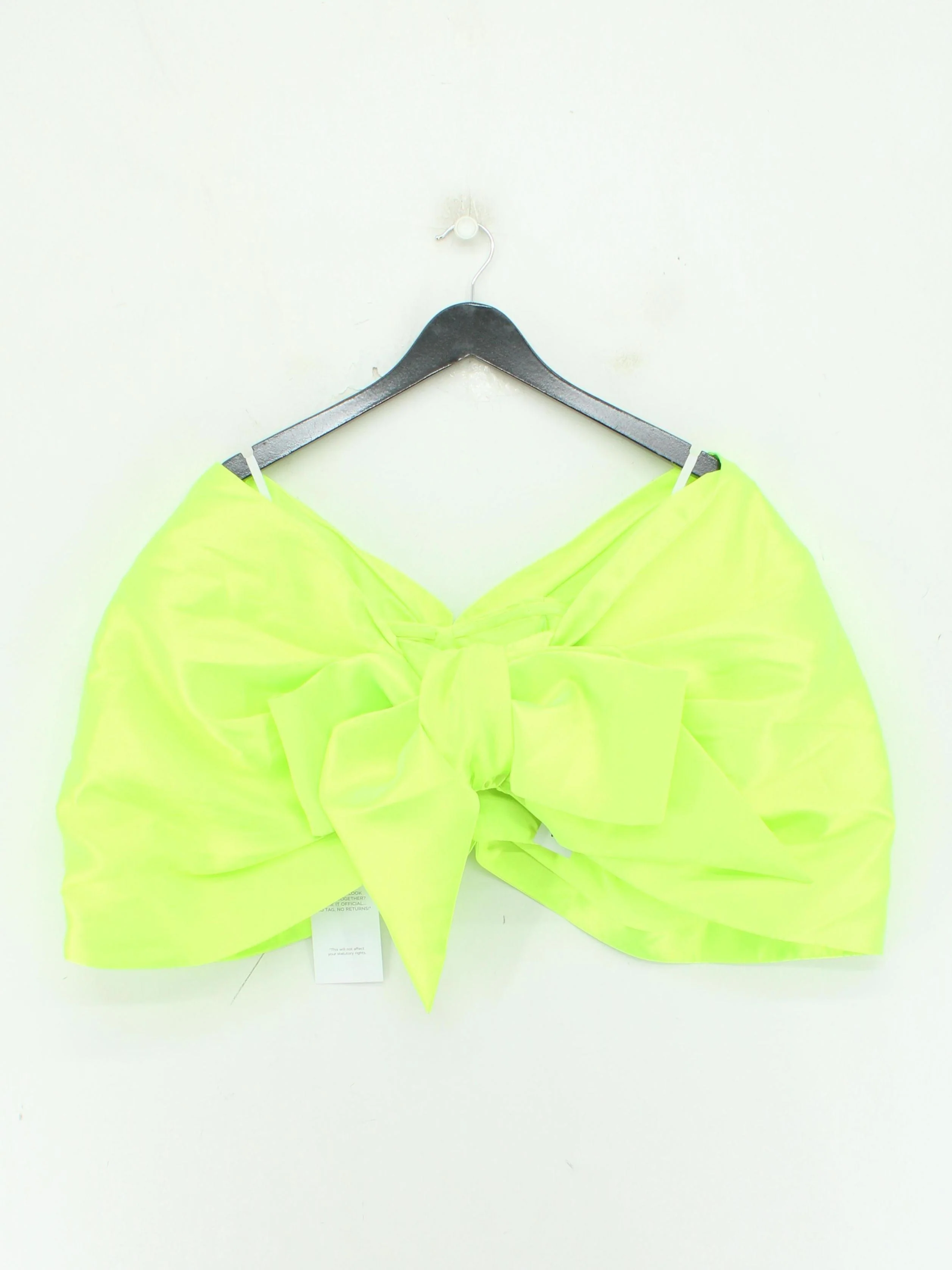 River Island Women's Top UK 8 Green 100% Polyester Cropped - Image 2