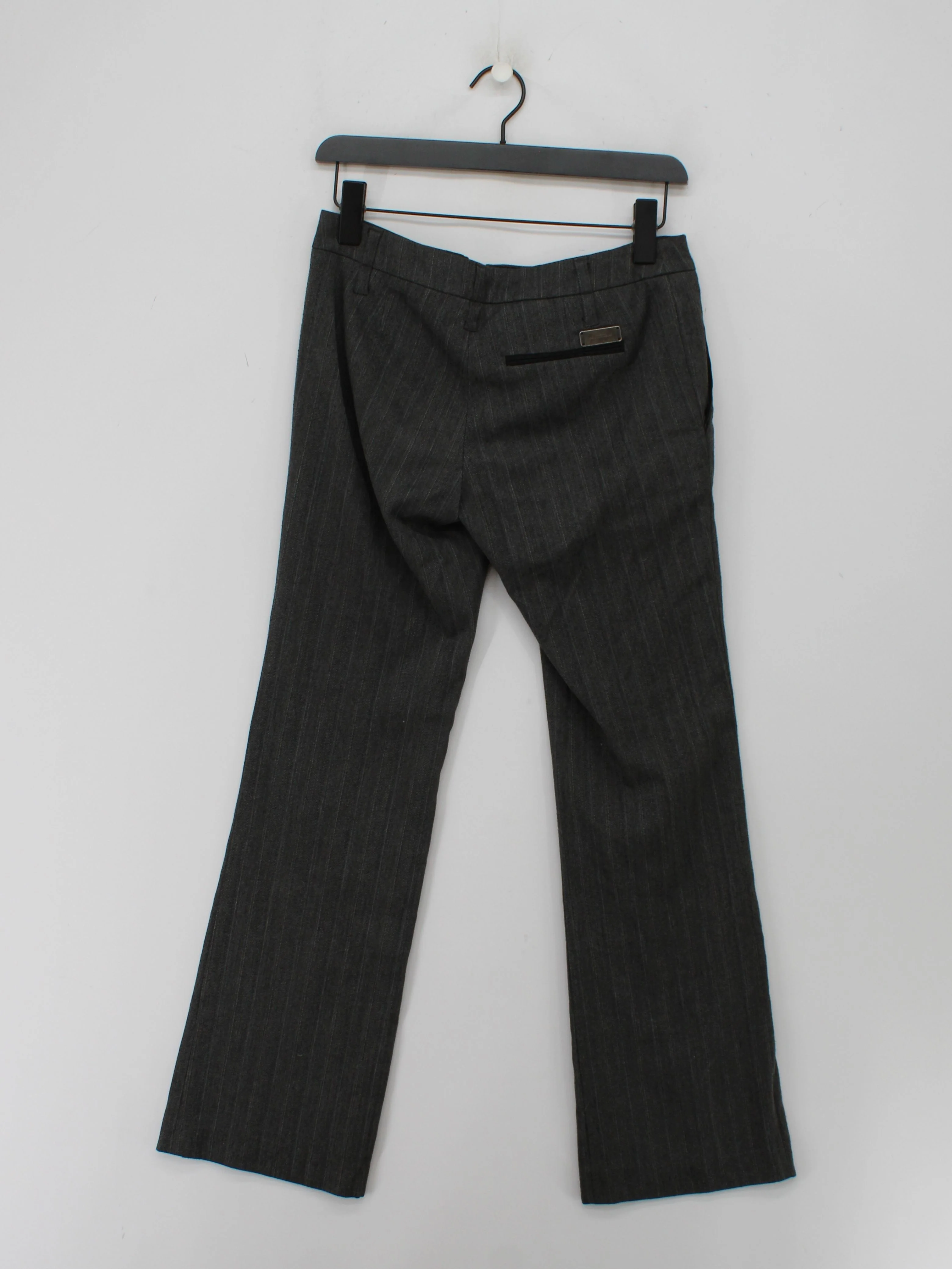 River Island Women's Trousers UK 8 Grey Polyester with Viscose, Elastane Chino - Image 2